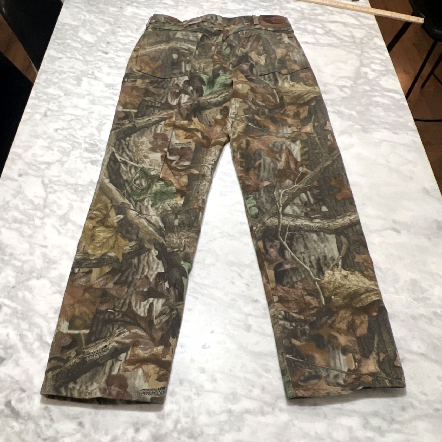 Wrangler Wrangler ProGear Jeans Mens 34x32 Beige Realtree Camo Straight Leg Hunting Pants Size US 34 / EU 50 - 5 Thumbnail