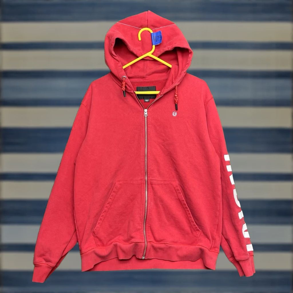 Cult Of Individuality Cult Of Individuality Hoodie Mens M Red Full Zip Hooded Designer Colorful 90s Theme Mens Size US M / EU 48-50 / 2 - 1 Thumbnail