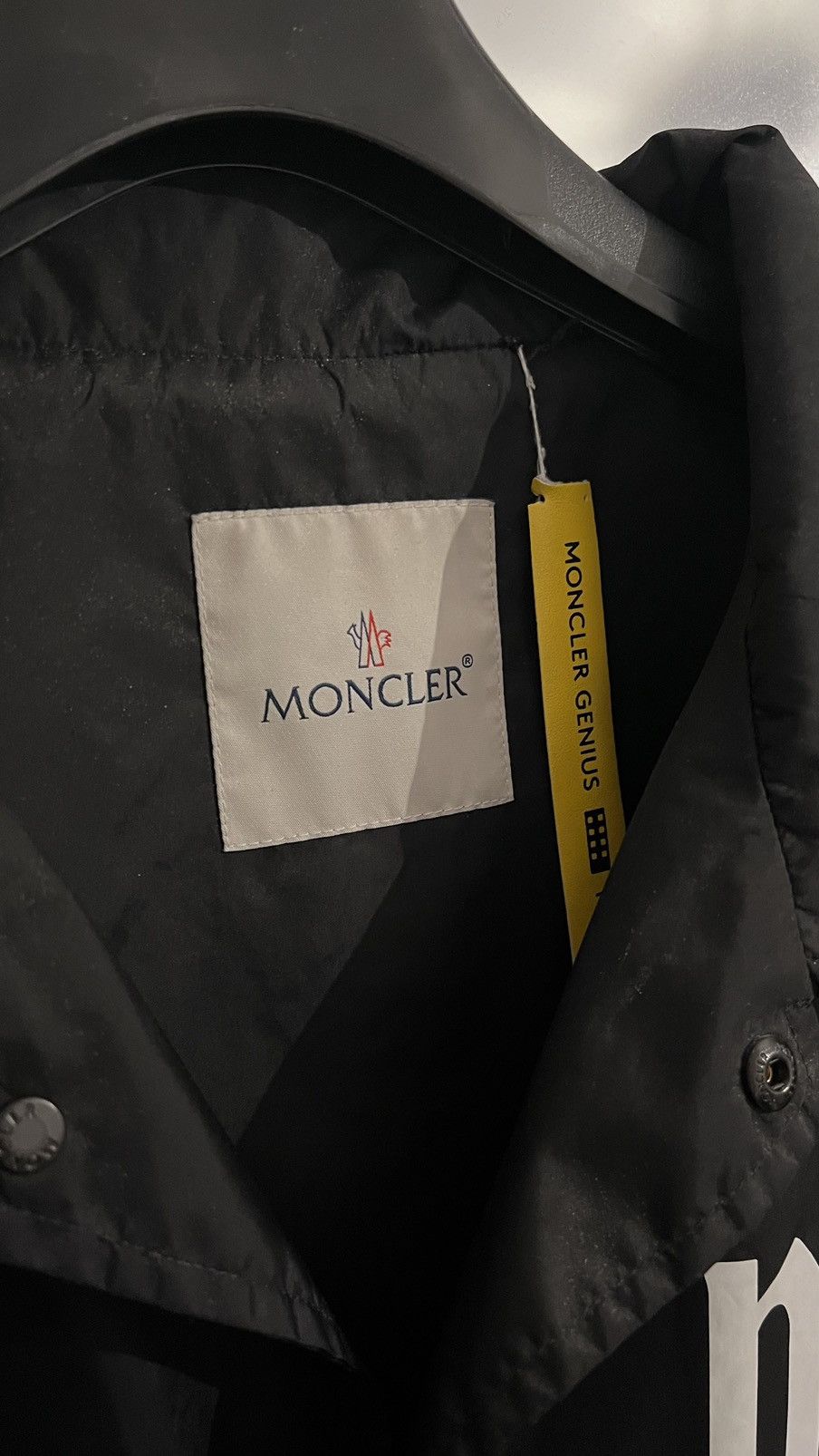 Fragment Design × Moncler MONCLER x FRAGMENT DESIGN Rain Coat Size US XL / EU 56 / 4 - 3 Thumbnail