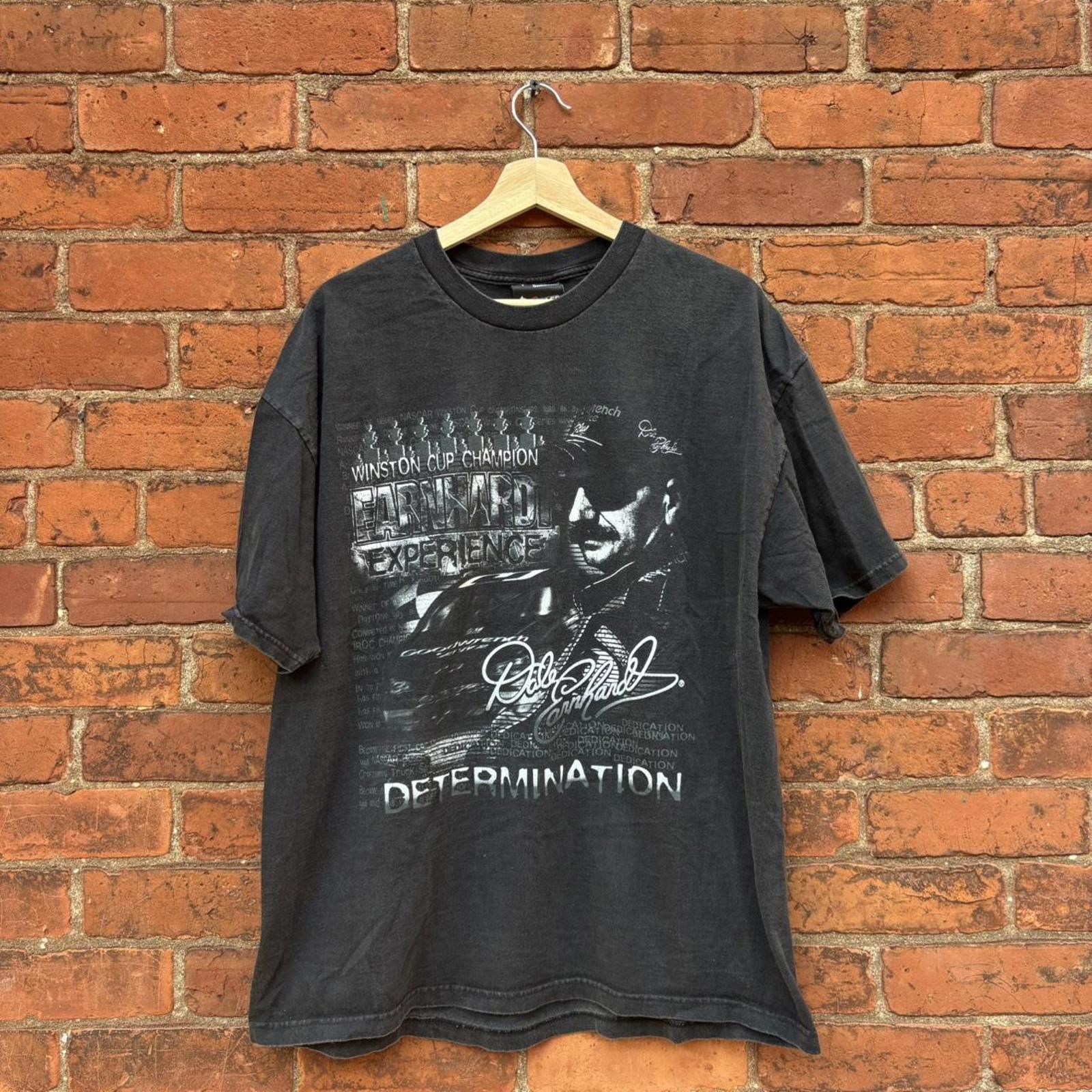 Chase Authentics vintage Dale Earnhardt determination t shirt 00s L Size US L / EU 52-54 / 3 - 1 Thumbnail