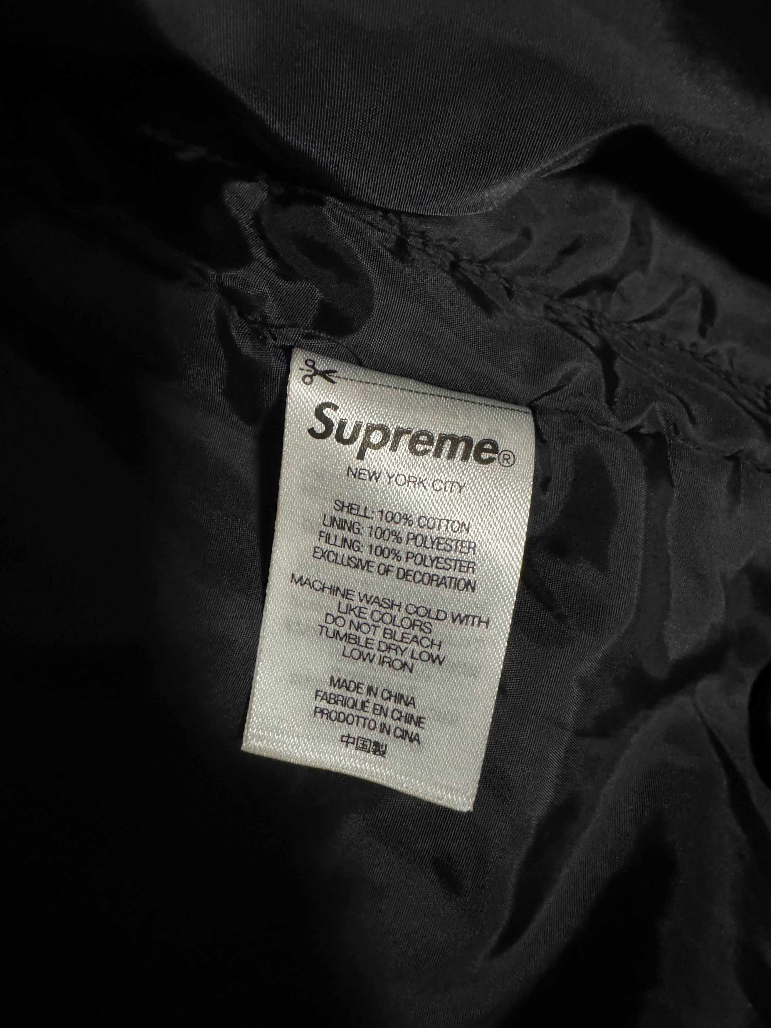 Supreme Brushed Twill Zip Jacket (FW22)