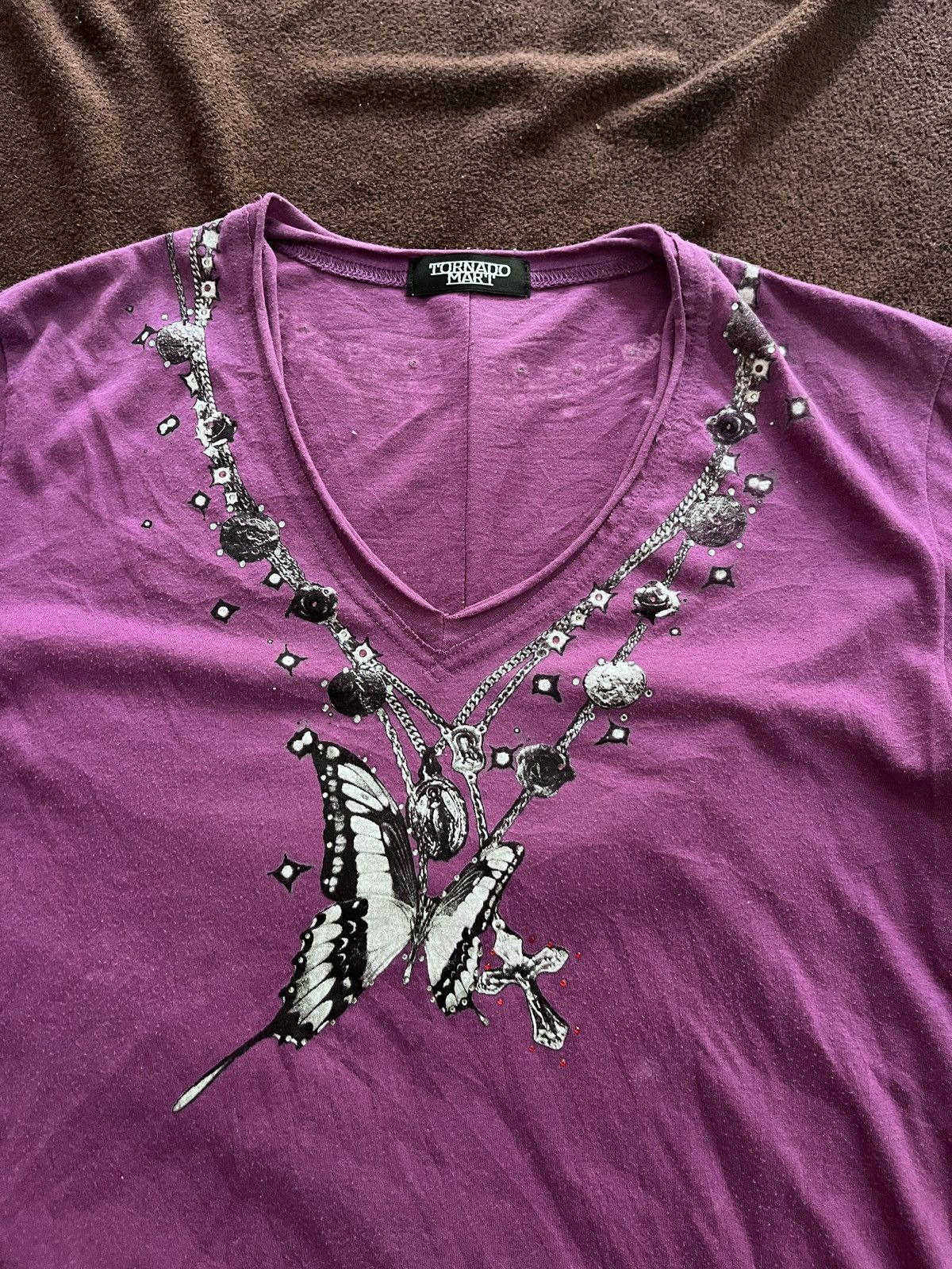 Tornado Mart ARCHIVE TORNADOMART NECKLEE TEE Size US M / EU 48-50 / 2 - 3 Thumbnail