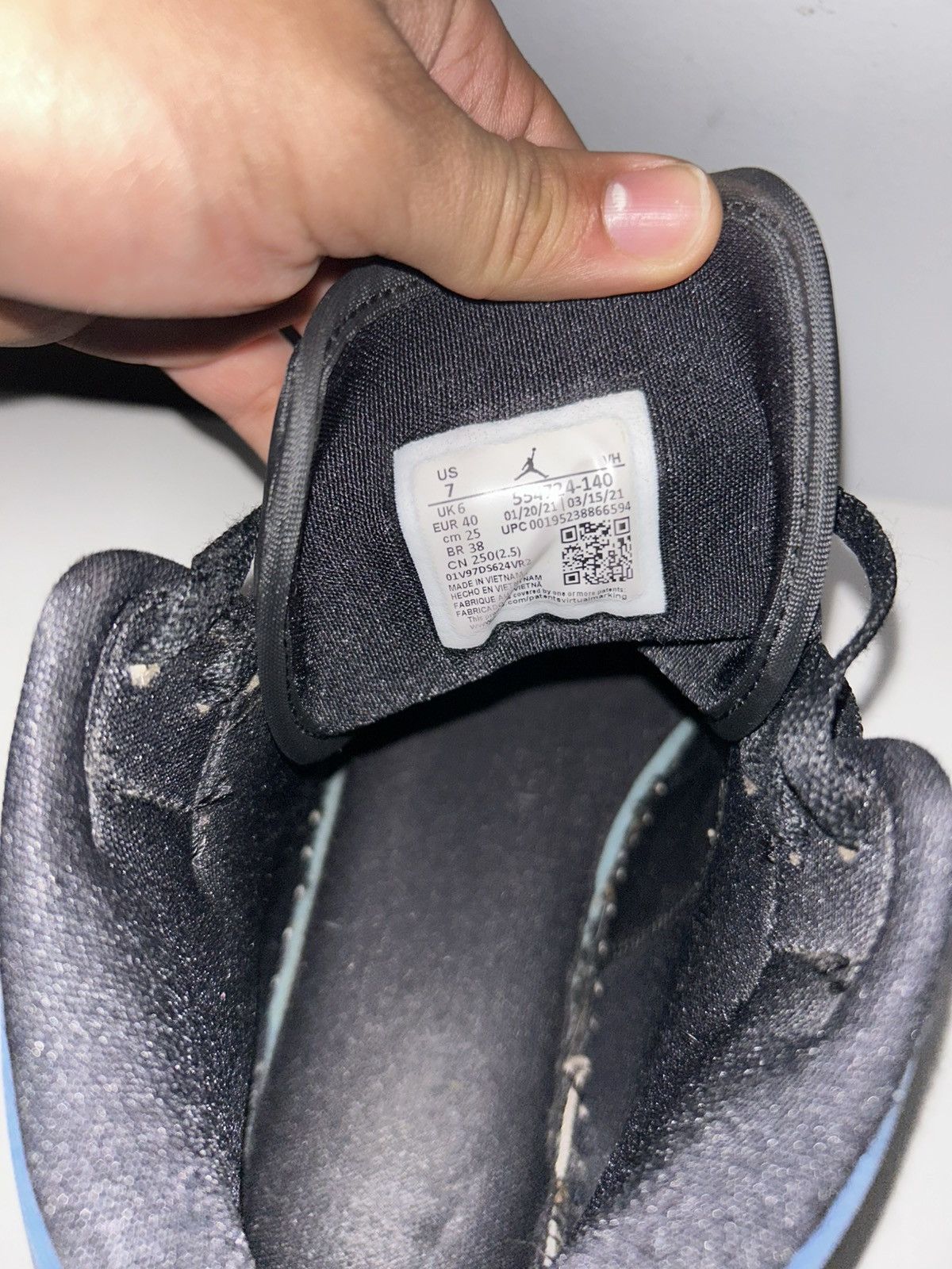 Jordan Brand jordan 1 hightop Size US 7 / EU 40 - 4 Thumbnail