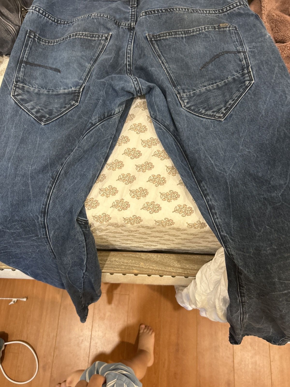G-Star Vintage G-Star Raw Biker jeans Size US 31 - 2 Thumbnail