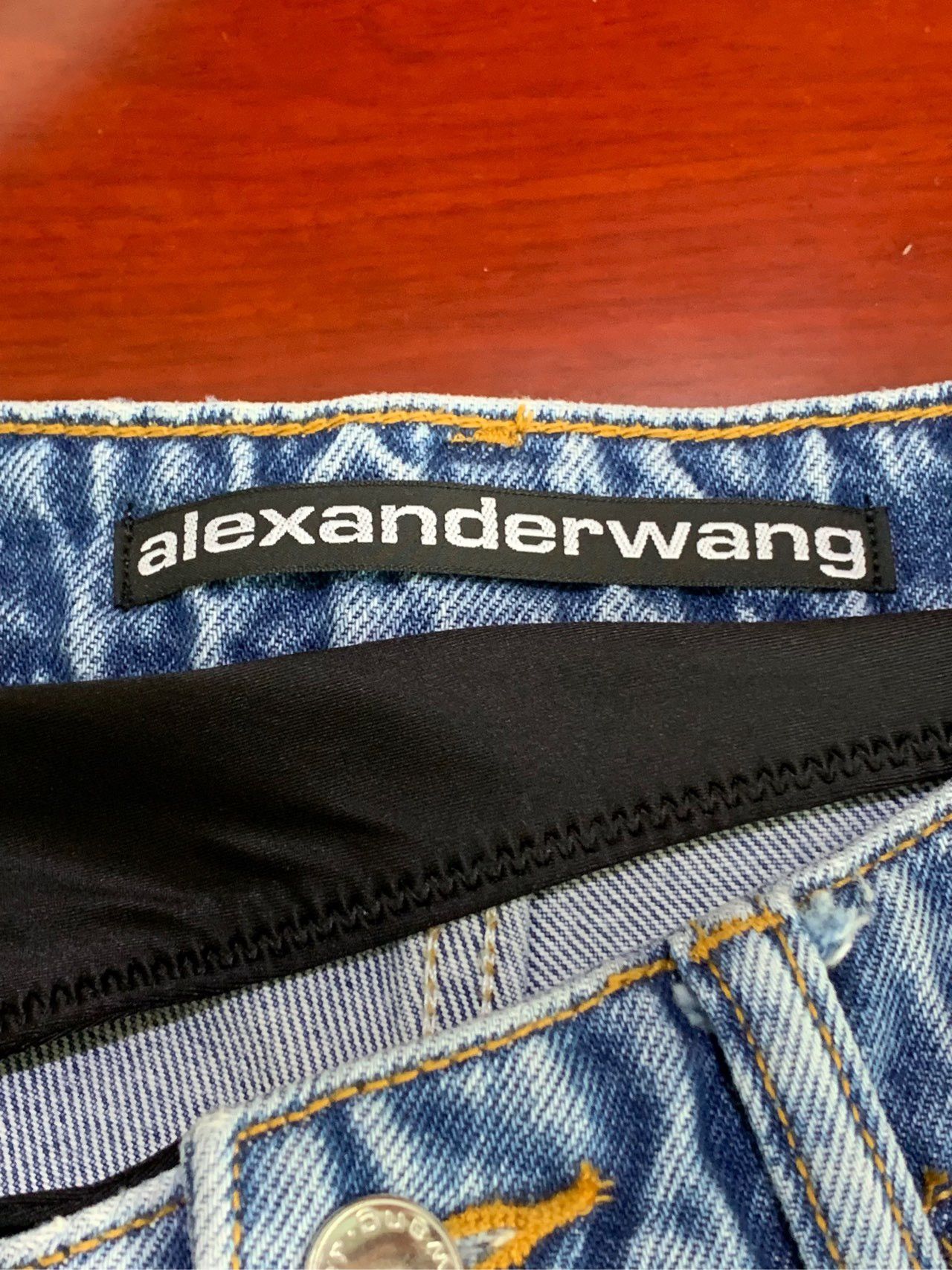 Alexander Wang Alexander Wang Jeans – Asymmetric Bikini-Pants (Size 27) Size 27" / US 4 / IT 40 - 2 Thumbnail