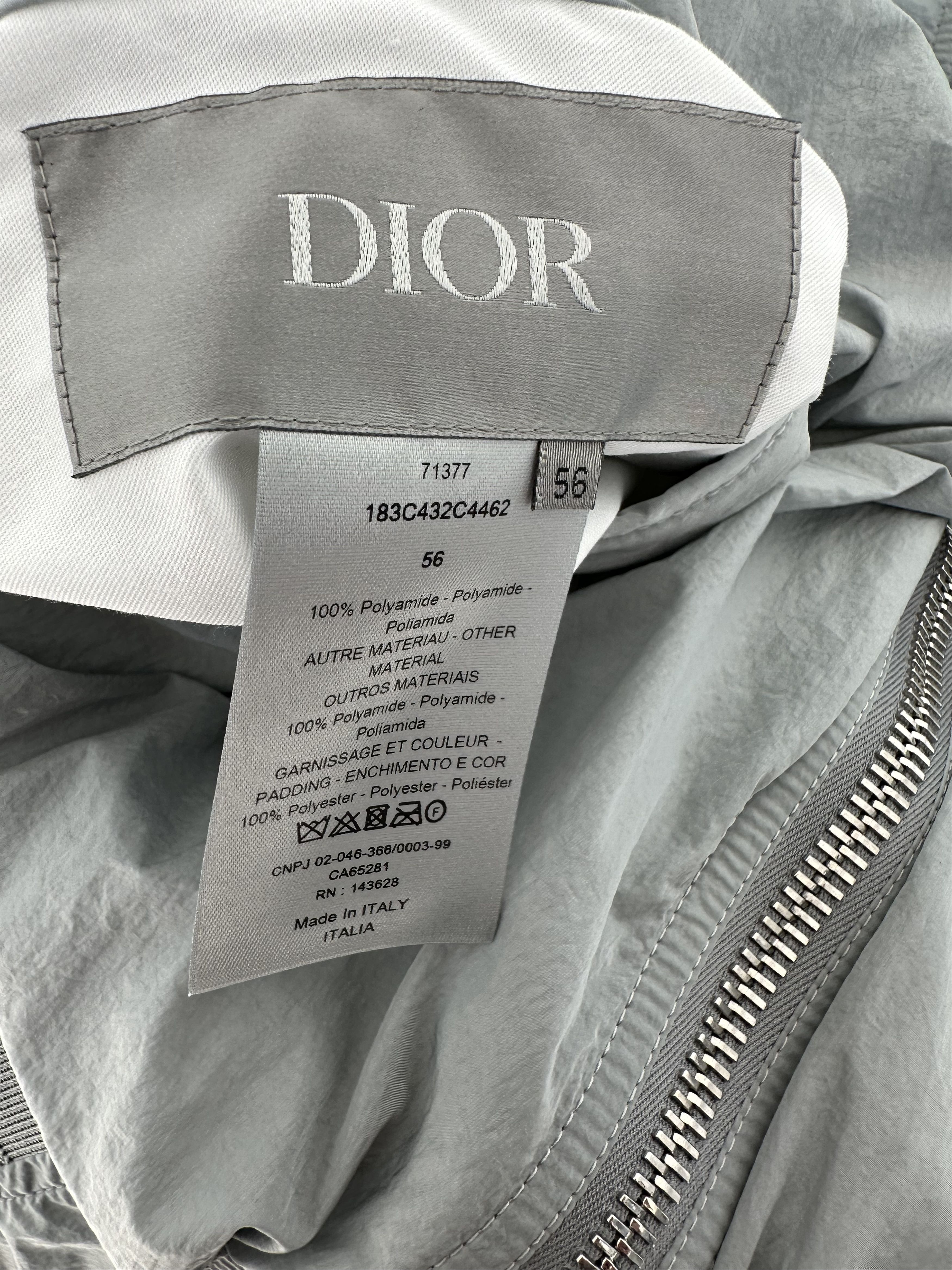Dior Dior Silver Oblique Reversible Bomber Jacket Size US XXL / EU 58 / 5 - 5 Thumbnail
