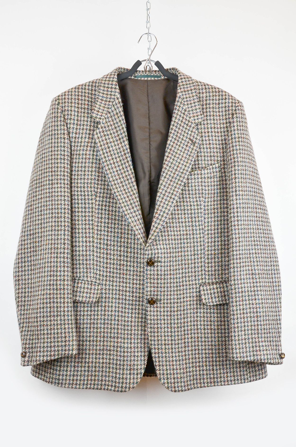 Harris Tweed Harris Tweed Houndstooth Gun Club Check Tweed