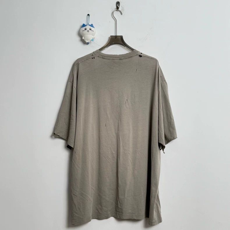 Balenciaga Balenciaga Mosaic destruction letter logo short sleeve XXL Size US XXL / EU 58 / 5 - 3 Thumbnail
