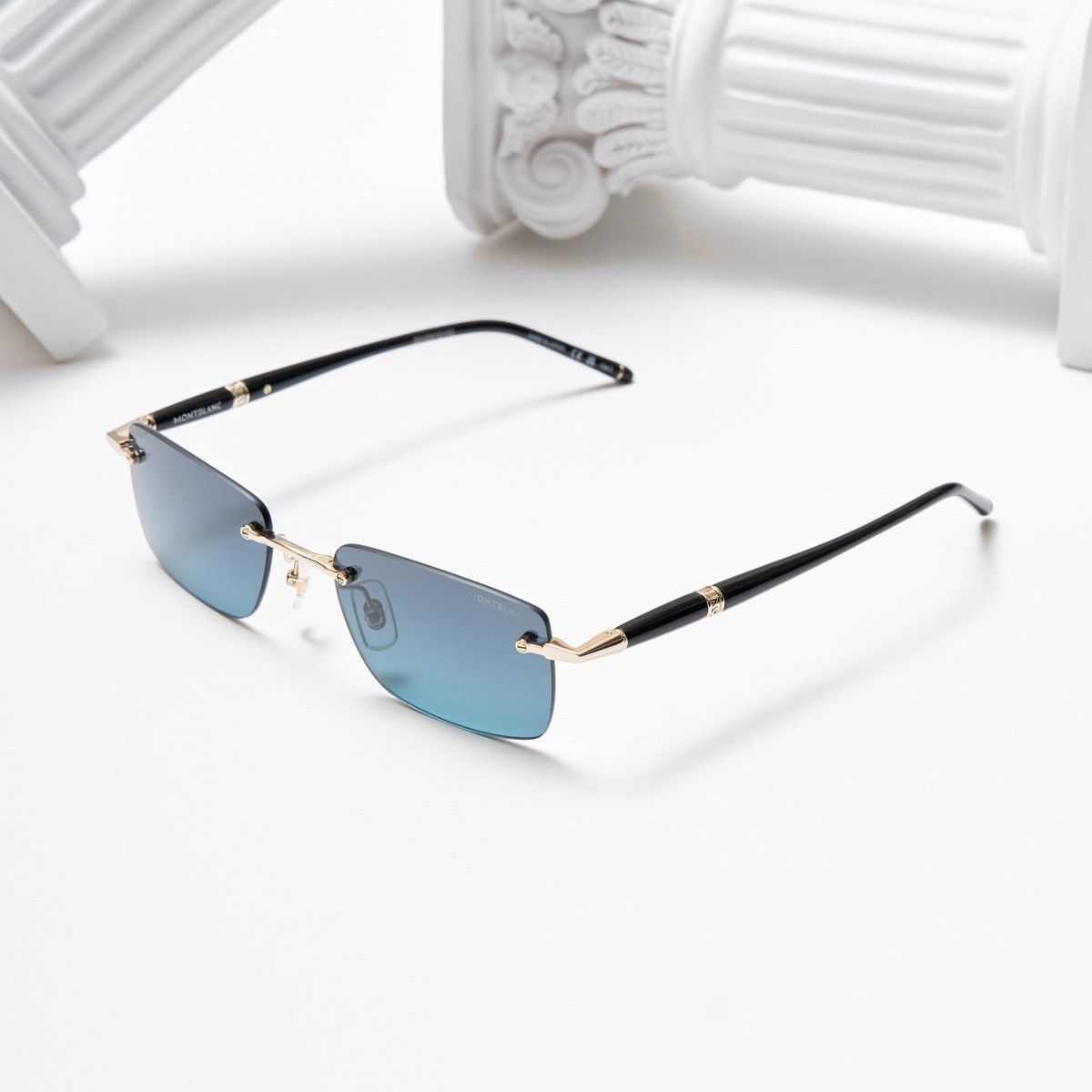Montblanc MONTBLANC MB0344S 008 SUNGLASSES Size ONE SIZE - 1 Thumbnail