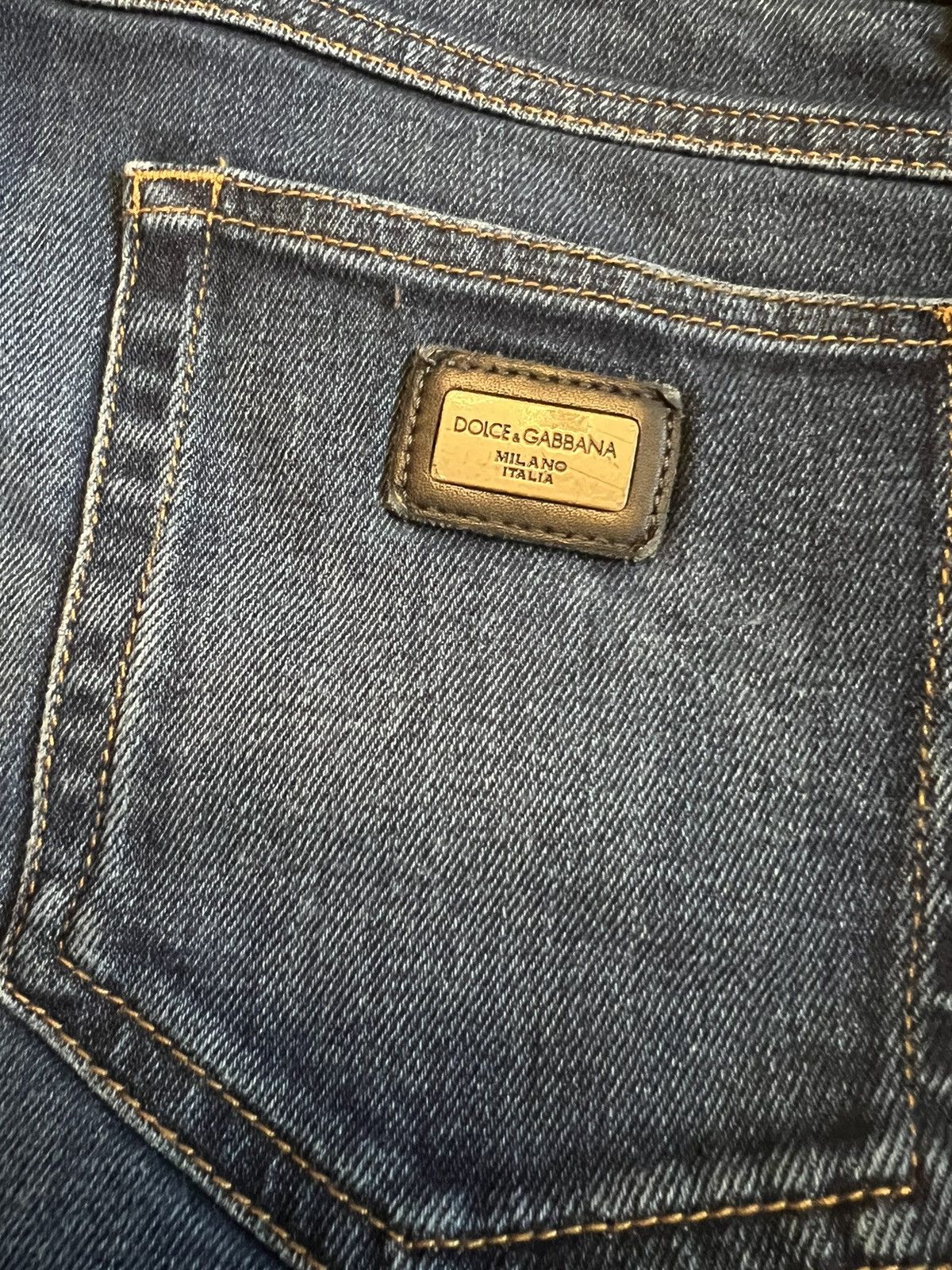 Dolce & Gabbana Men Dolce & Gabbana Blue Comfort Stretch Jeans Size 40/M Size US 33 - 13 Thumbnail
