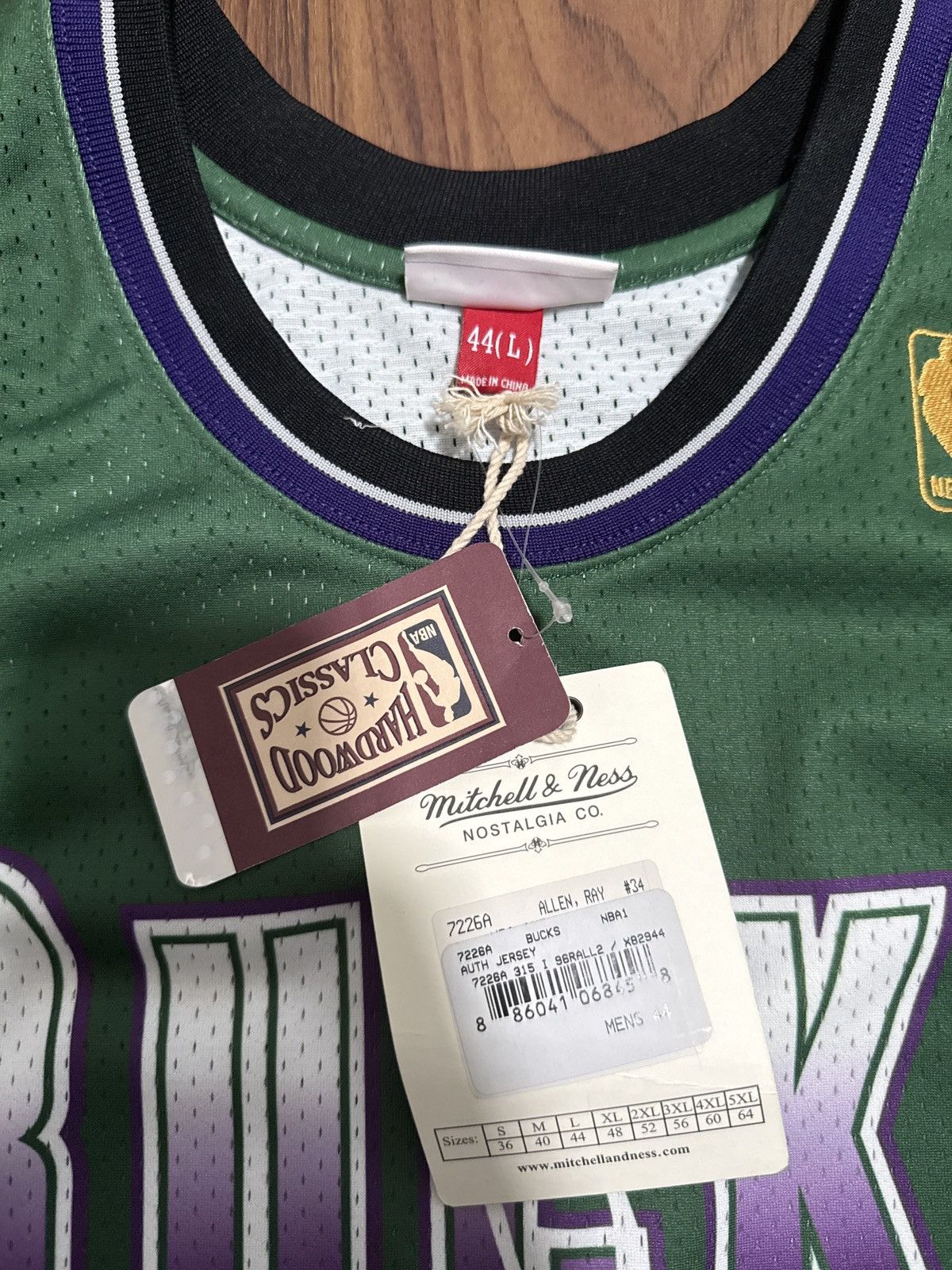 Mitchell & Ness Ray Allen Mitchell & Ness Size US L / EU 52-54 / 3 - 2 Thumbnail