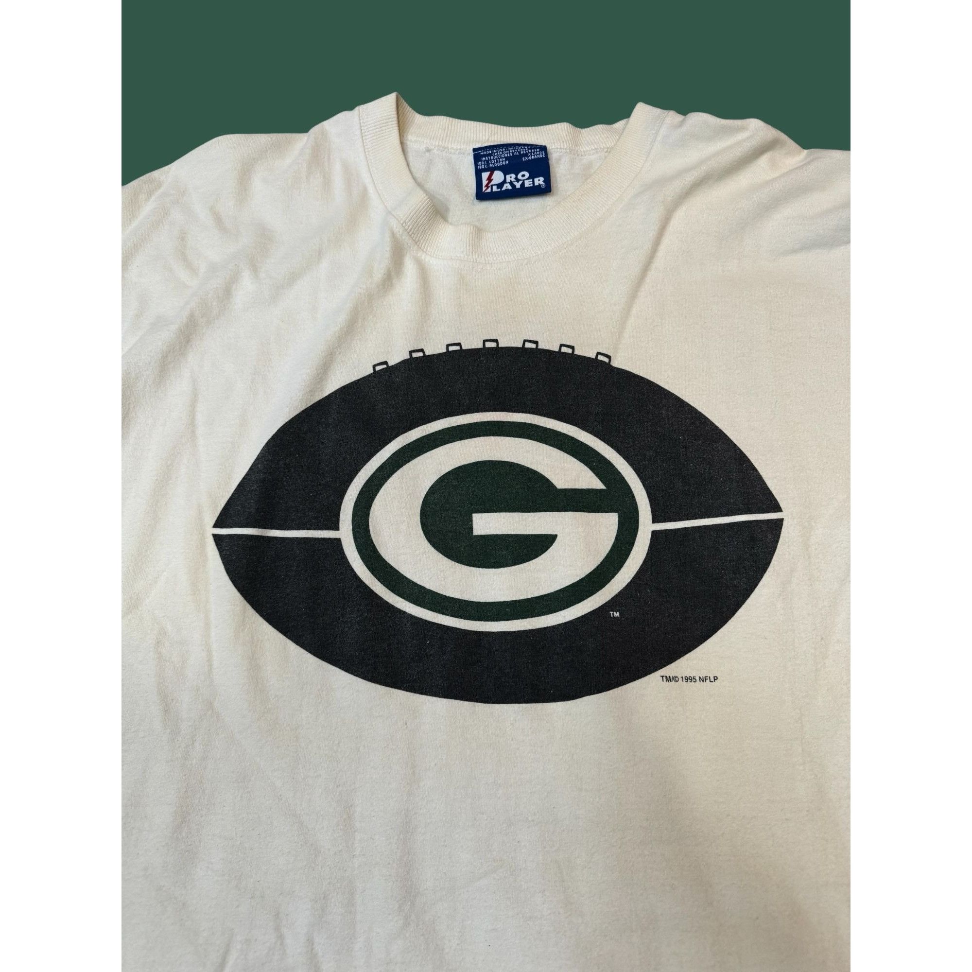 Pro Player 1995 Greenbay Packers T-Shirt Size US XXL / EU 58 / 5 - 3 Thumbnail