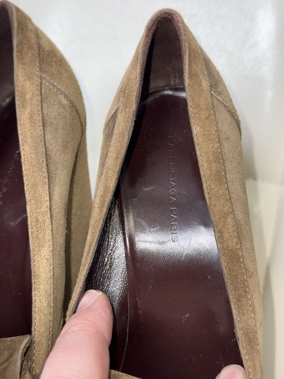 Balenciaga Balenciaga Suede Platform Wedge Heels Tassel Loafers Shoes Size US 7.5 / IT 37.5 - 21 Thumbnail