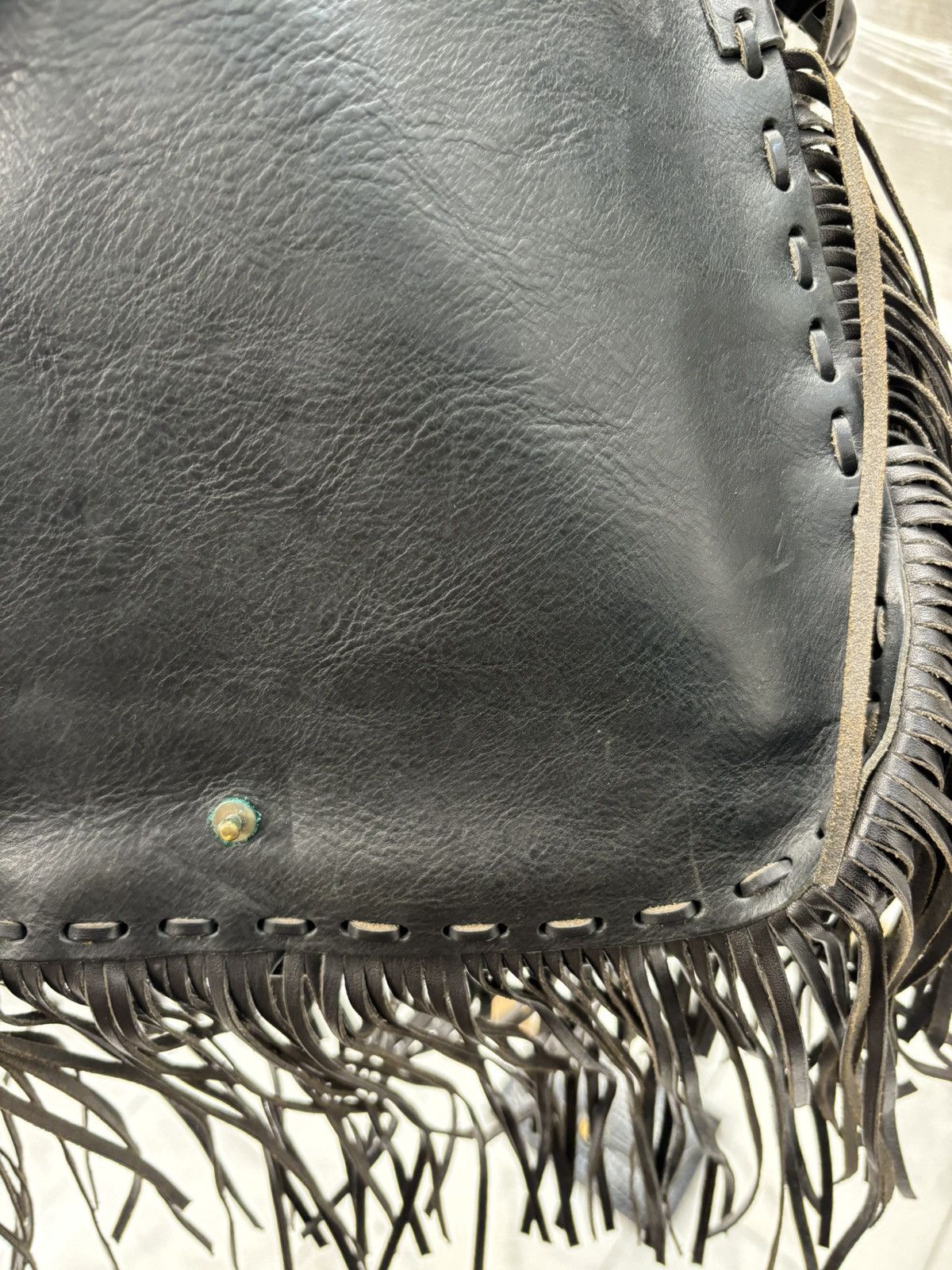 Vintage Italian leather handbag Size ONE SIZE - 5 Thumbnail