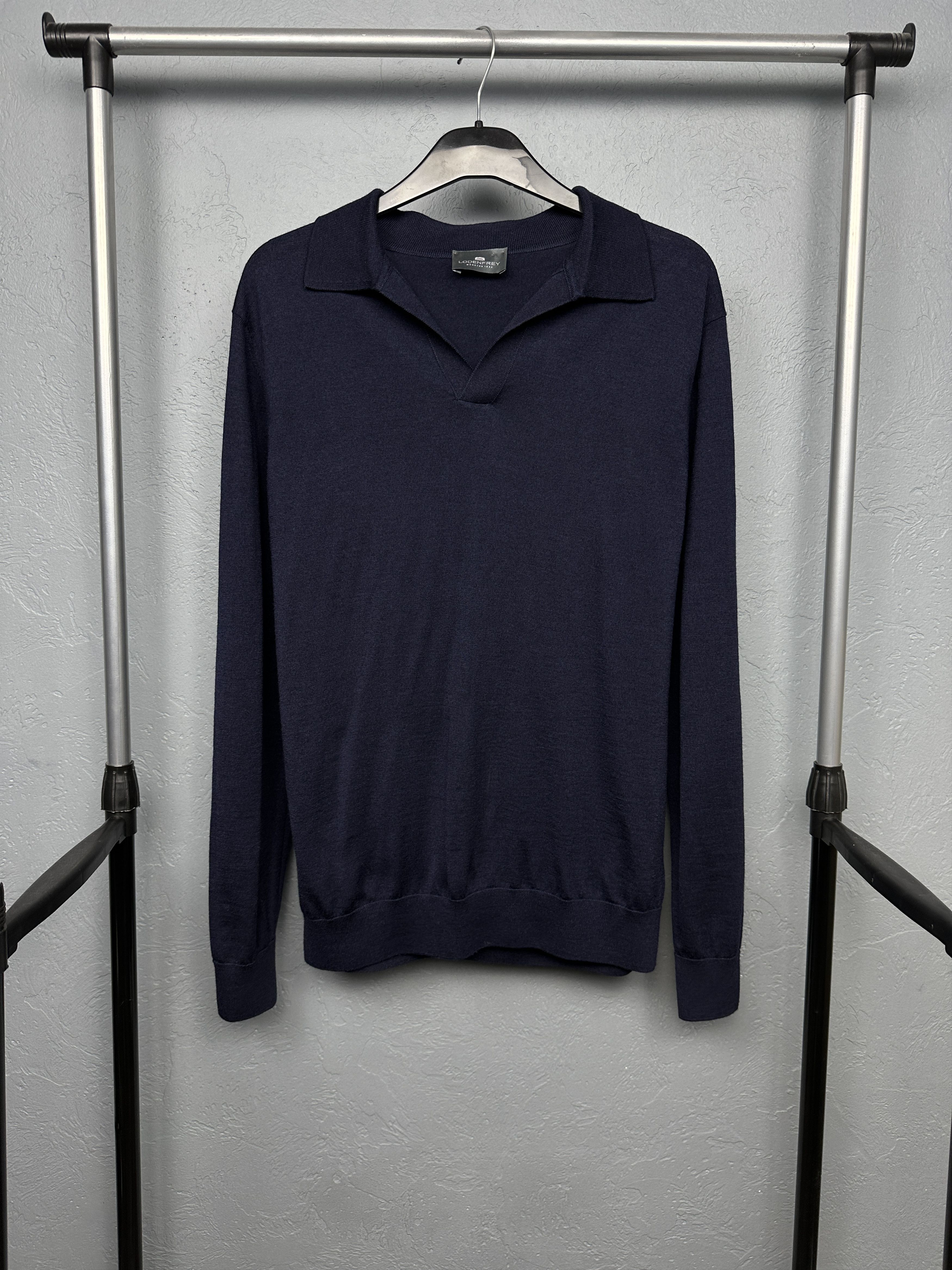 Other Lodenfrey Mens Wool - Silk Collared Sweater Size US M / EU 48-50 / 2 - 1 Thumbnail
