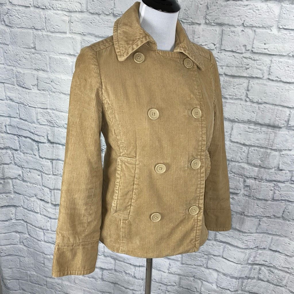 Gap Gap women M cotton blend button front fully lined corduroy Size M / US 6-8 / IT 42-44 - 10 Thumbnail