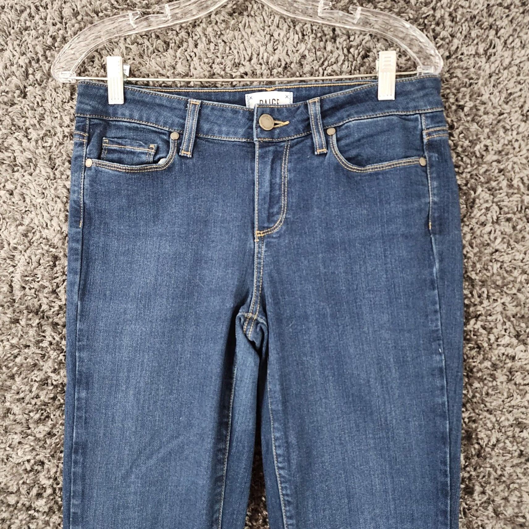 Paige Paige Skyline Skinny Blue Jeans Womens Size 29 Size 29" - 2 Thumbnail