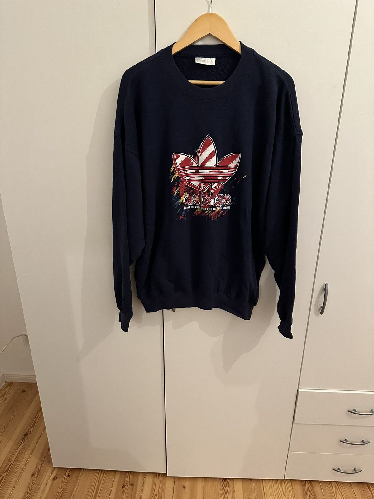 Adidas Pullover Sweatshirt Size XL Retro Vintage