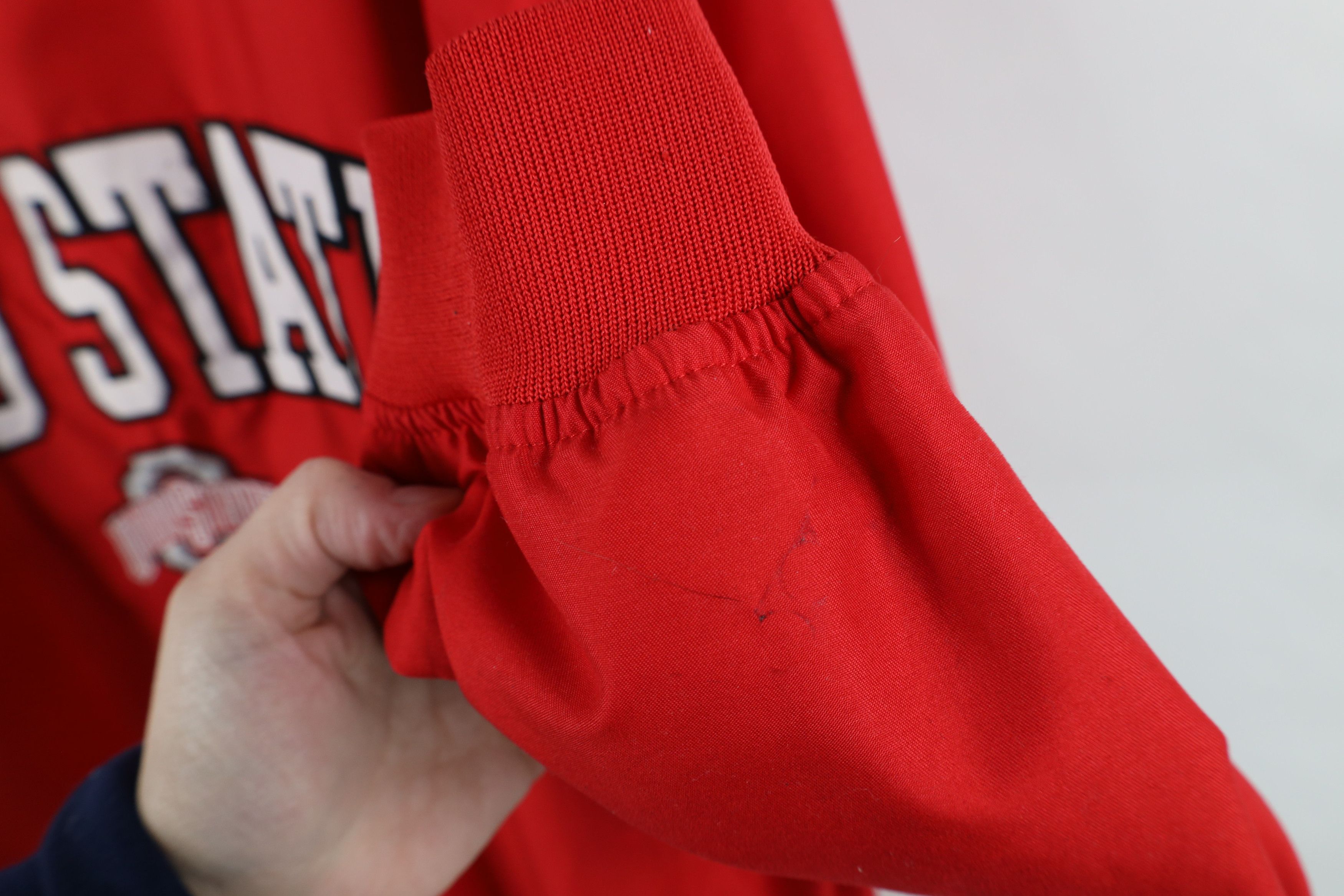 Vintage Vintage University Football Pullover Windbreaker Jacket Red Size US XXL / EU 58 / 5 - 10 Thumbnail