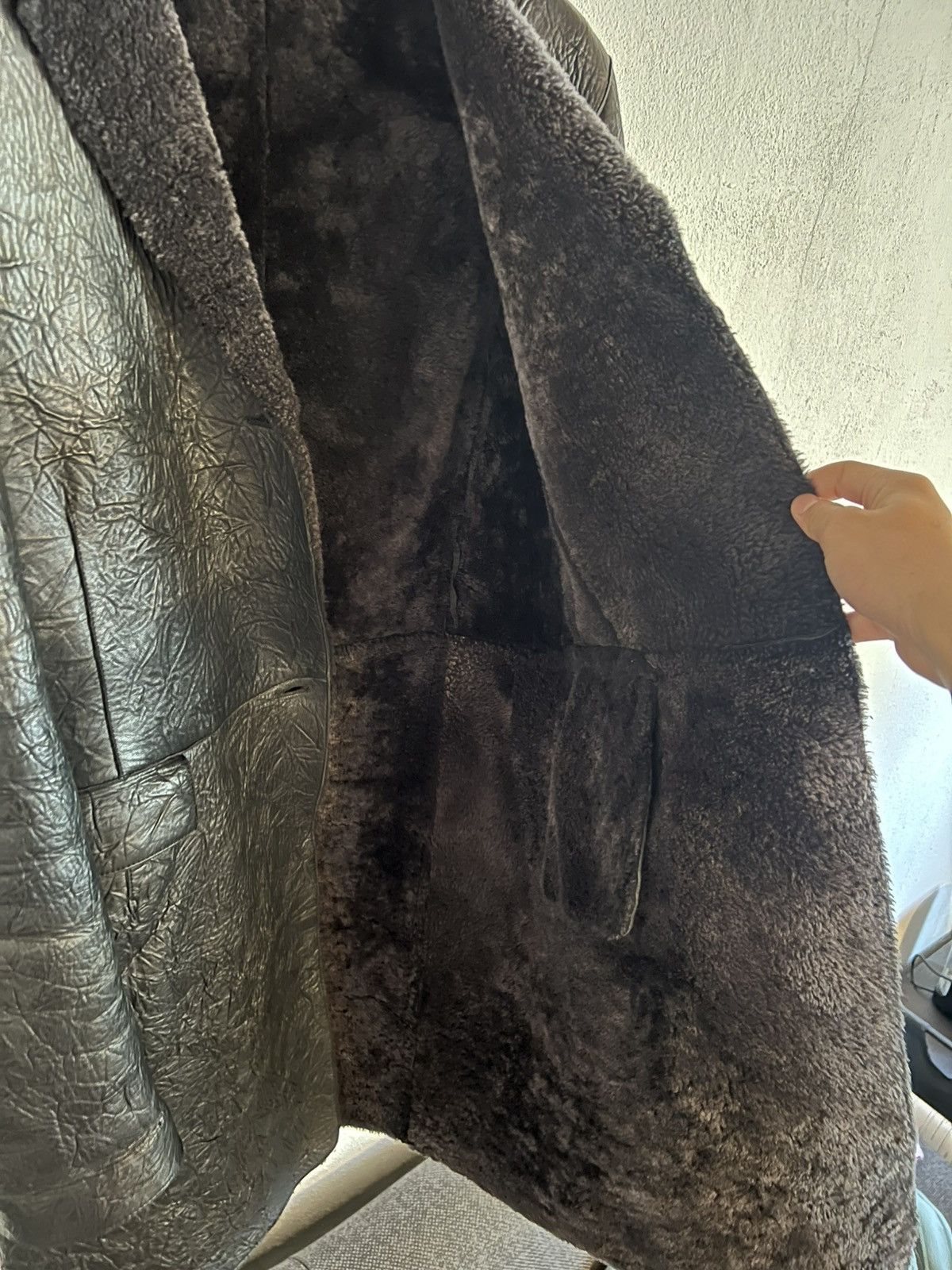 Jil Sander Jil Sander Vintage 80s Leather Archived Coat Rare Streetwear Size S / US 4 / IT 40 - 10 Thumbnail