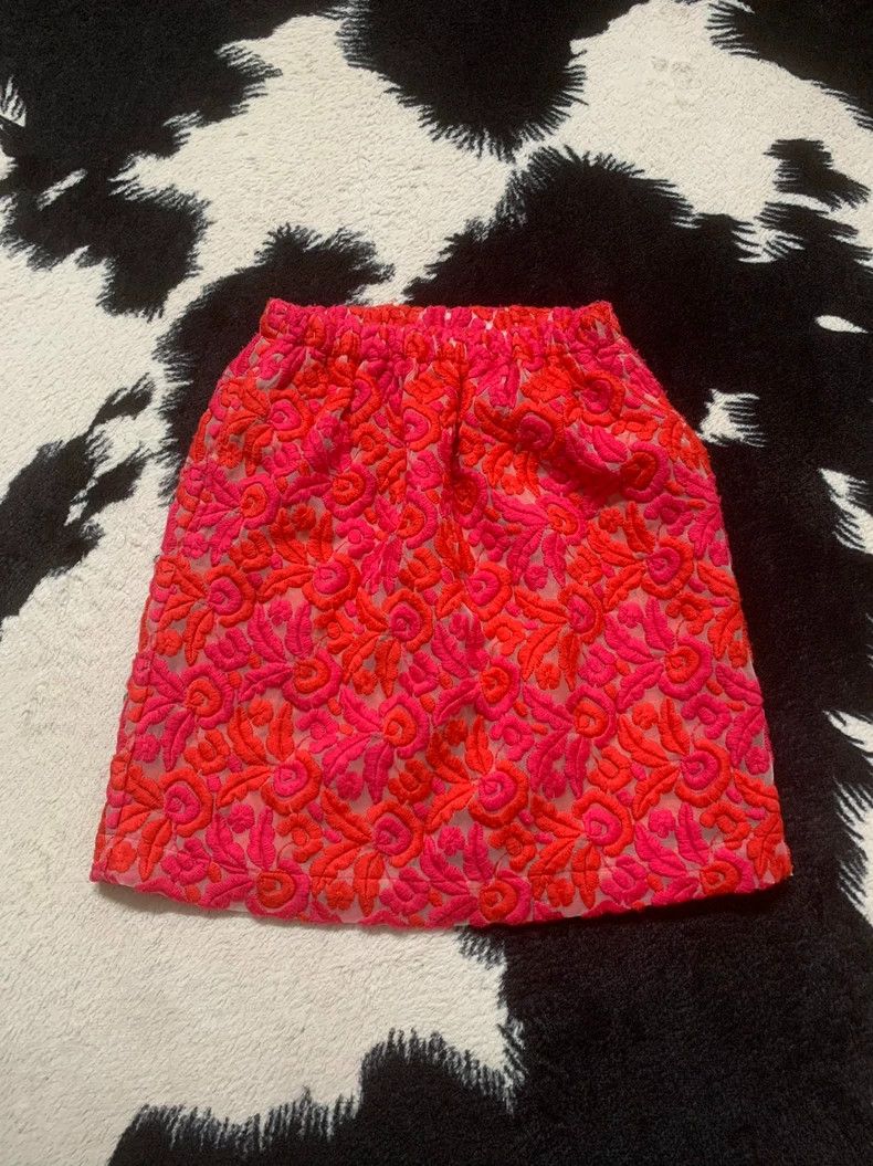 Comme des Garcons Comme Des Garcons size M Full crocheted embroidered skirt Size 24" / US 00 / IT 34 - 2 Thumbnail