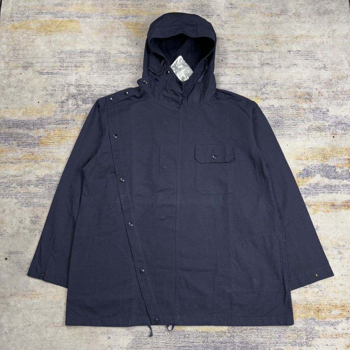 Engineered Garments Engineered Garment sonor asymmetrical snap front jacket Size US XL / EU 56 / 4 - 1 Thumbnail