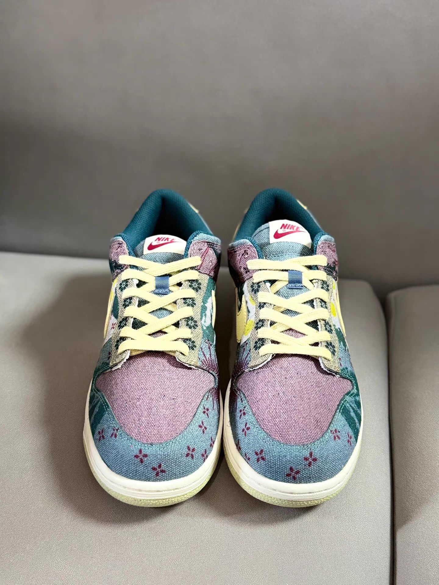 Nike Nike Dunk SP Community Garden Blue and yellow Ｑ20 Size US 8 / EU 41 - 3 Thumbnail