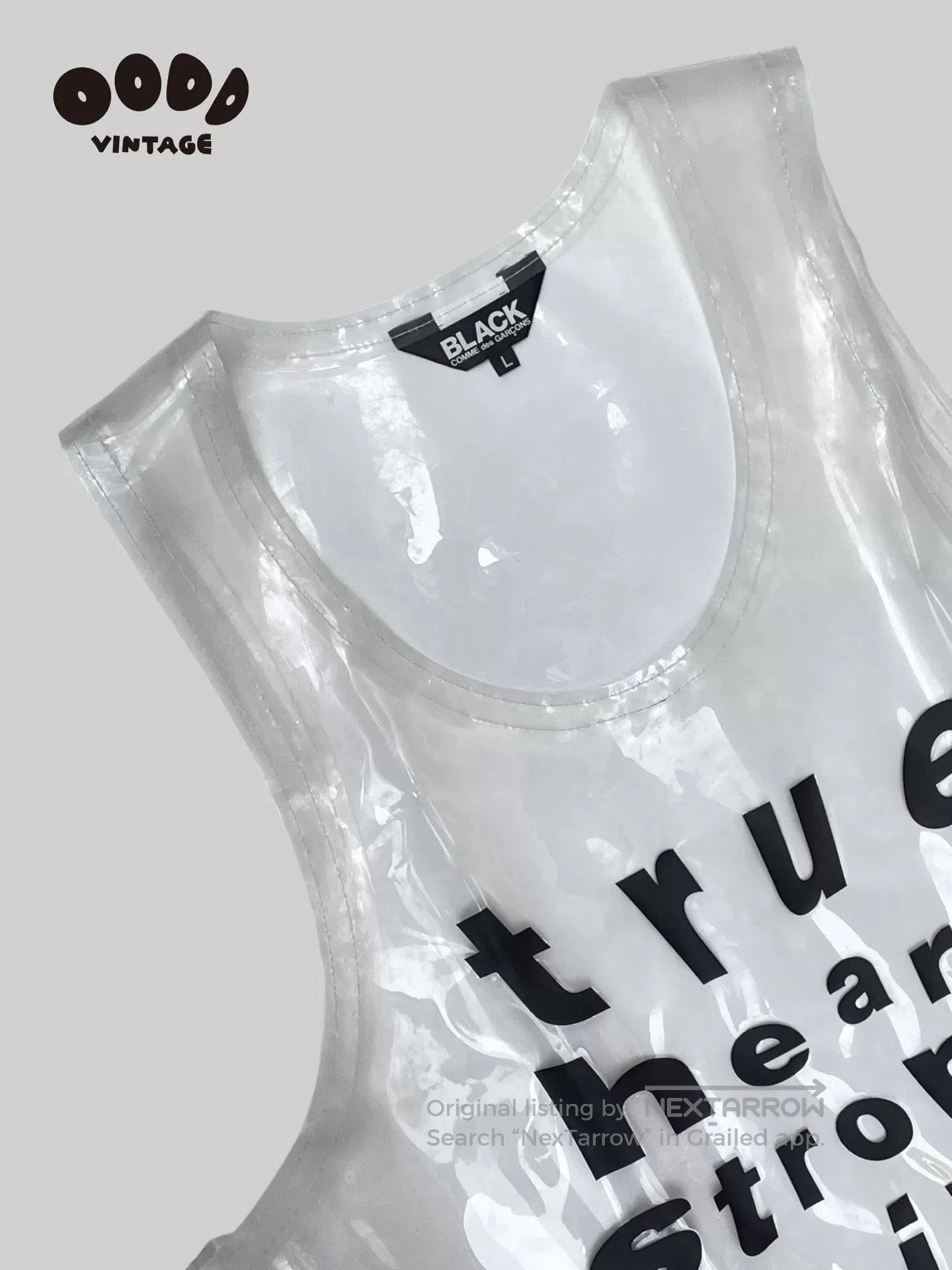 Comme des Garcons Black Comme des Garçons Large Transparent Tank. Size M / US 6-8 / IT 42-44 - 2 Thumbnail