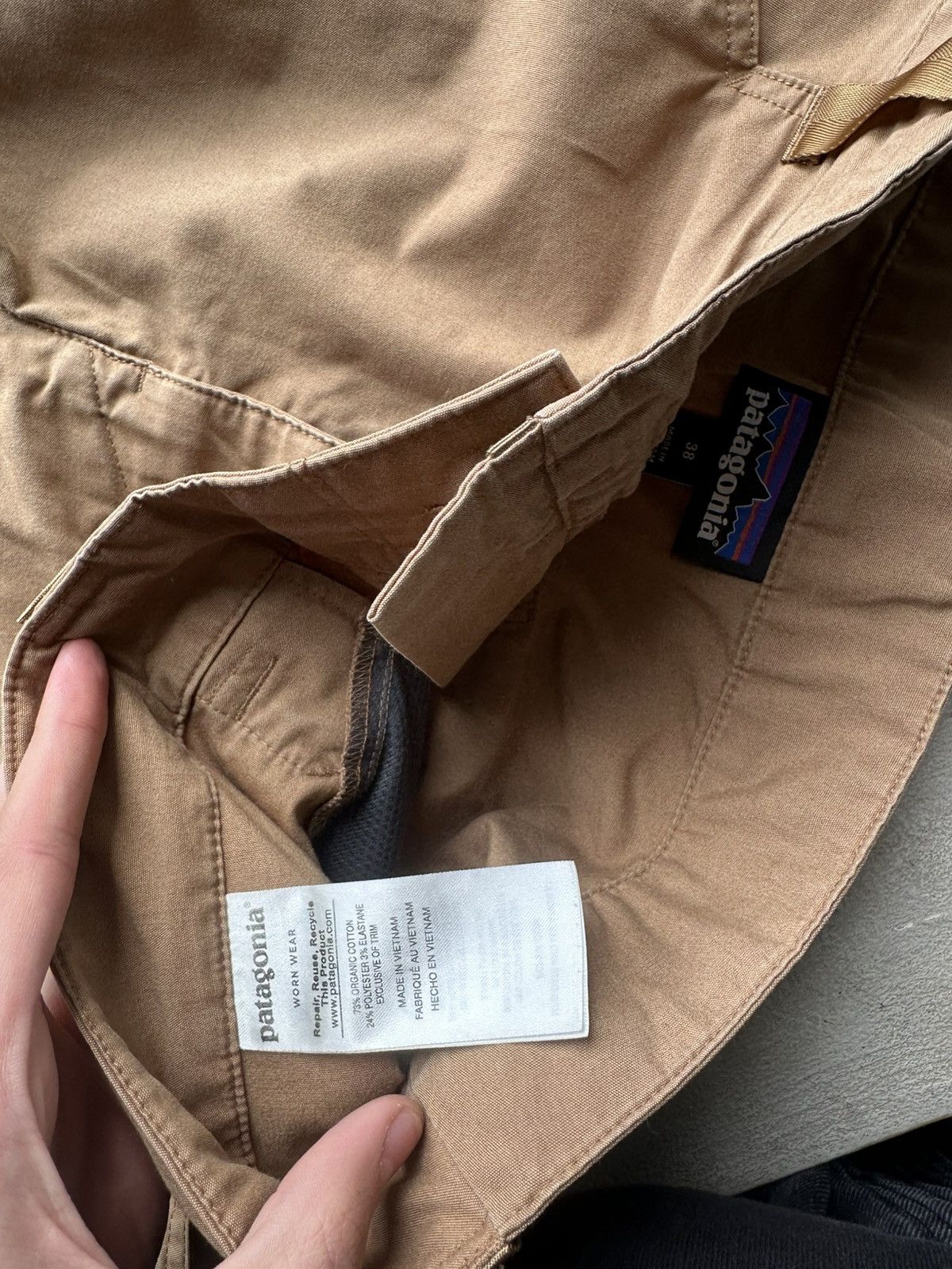 Patagonia VNTG 🚨 PATAGONIA OUTDOOR SHORTS RARE MEN POCKET Size US 38 / EU 54 - 12 Thumbnail
