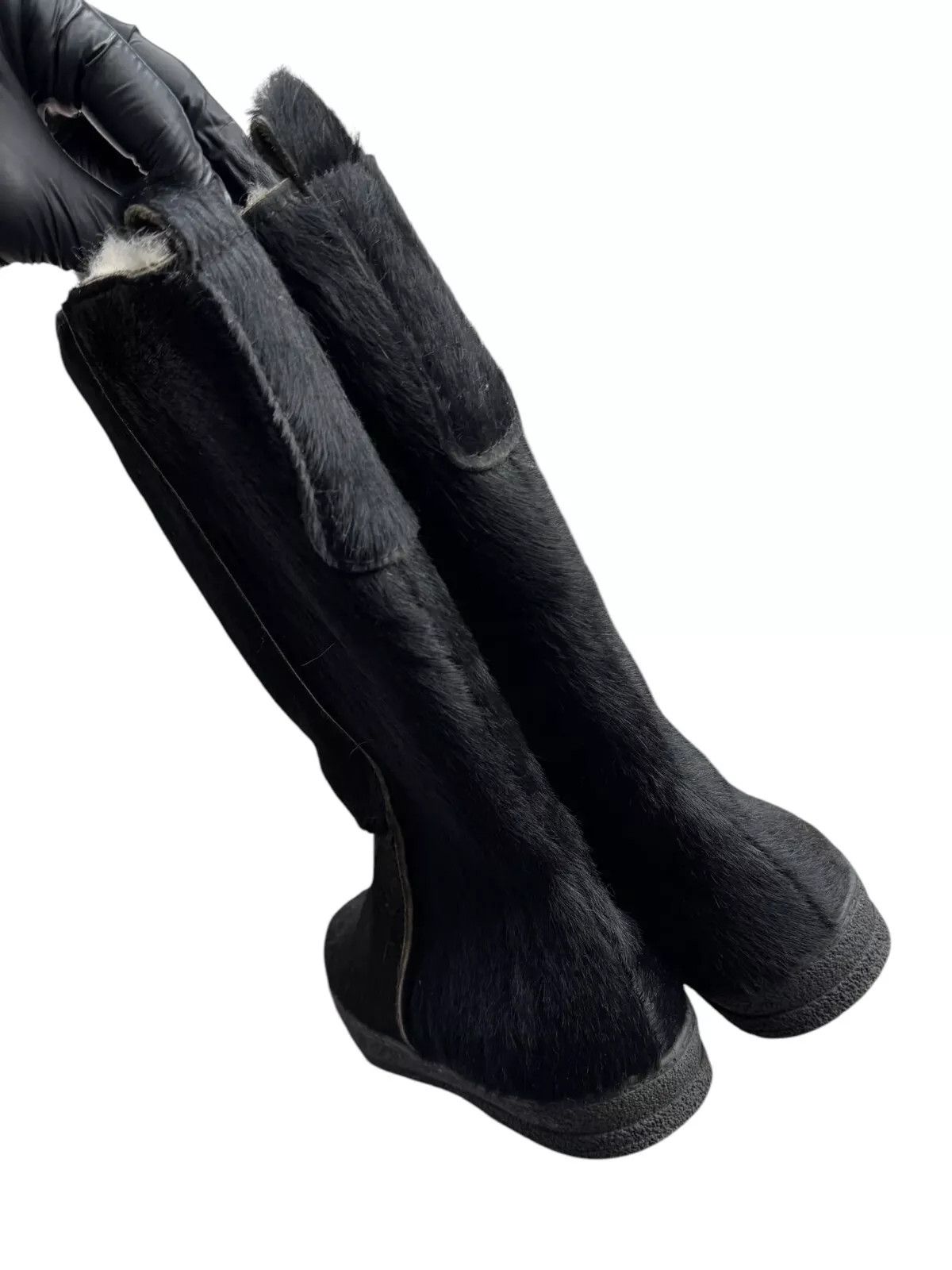 Other Real Fur Boots From The 80s(V289) Size US 7 / IT 37 - 4 Thumbnail