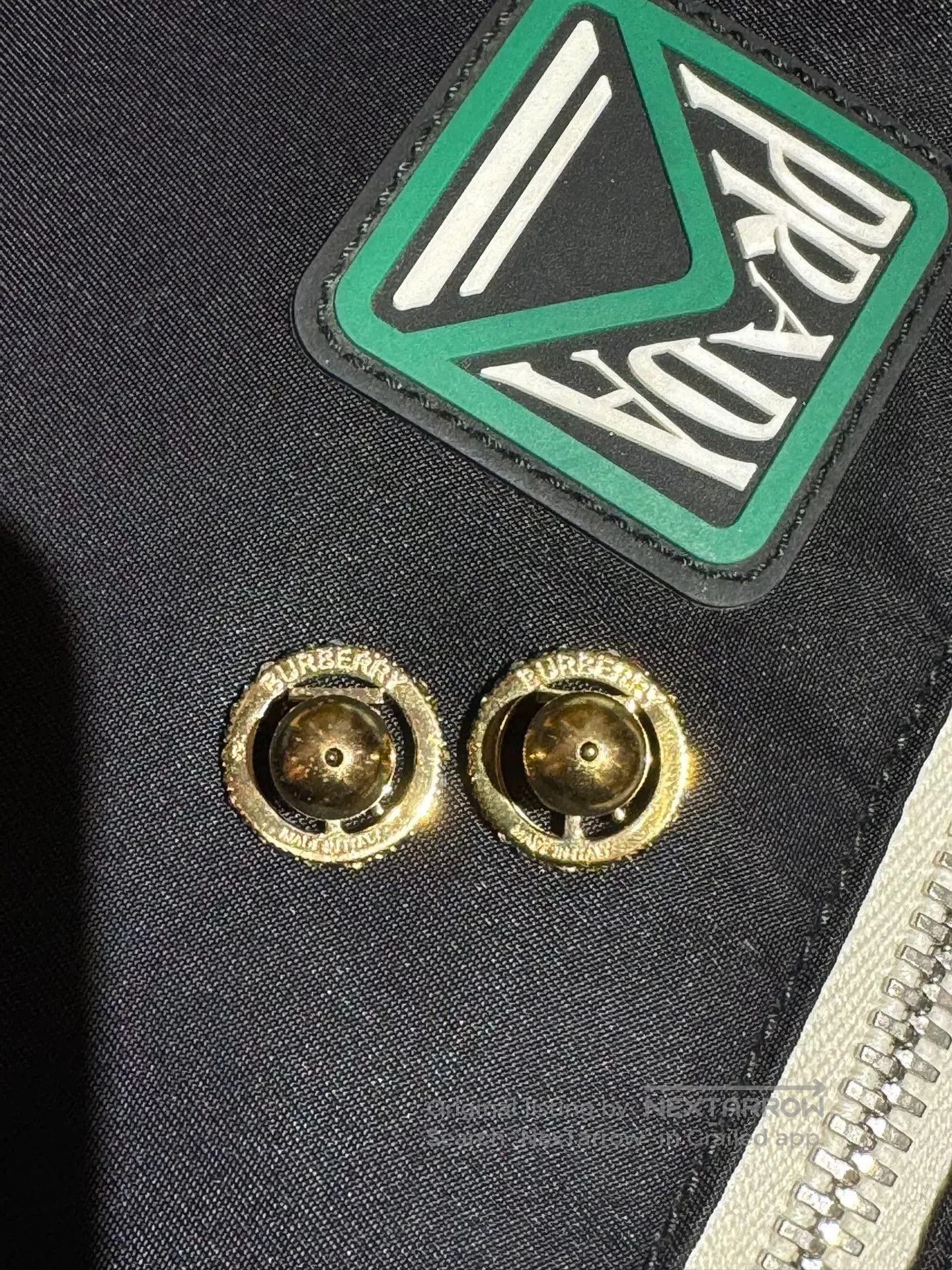 Burberry Burberry Colorful Diamond Earrings and Ring. Size ONE SIZE - 4 Thumbnail