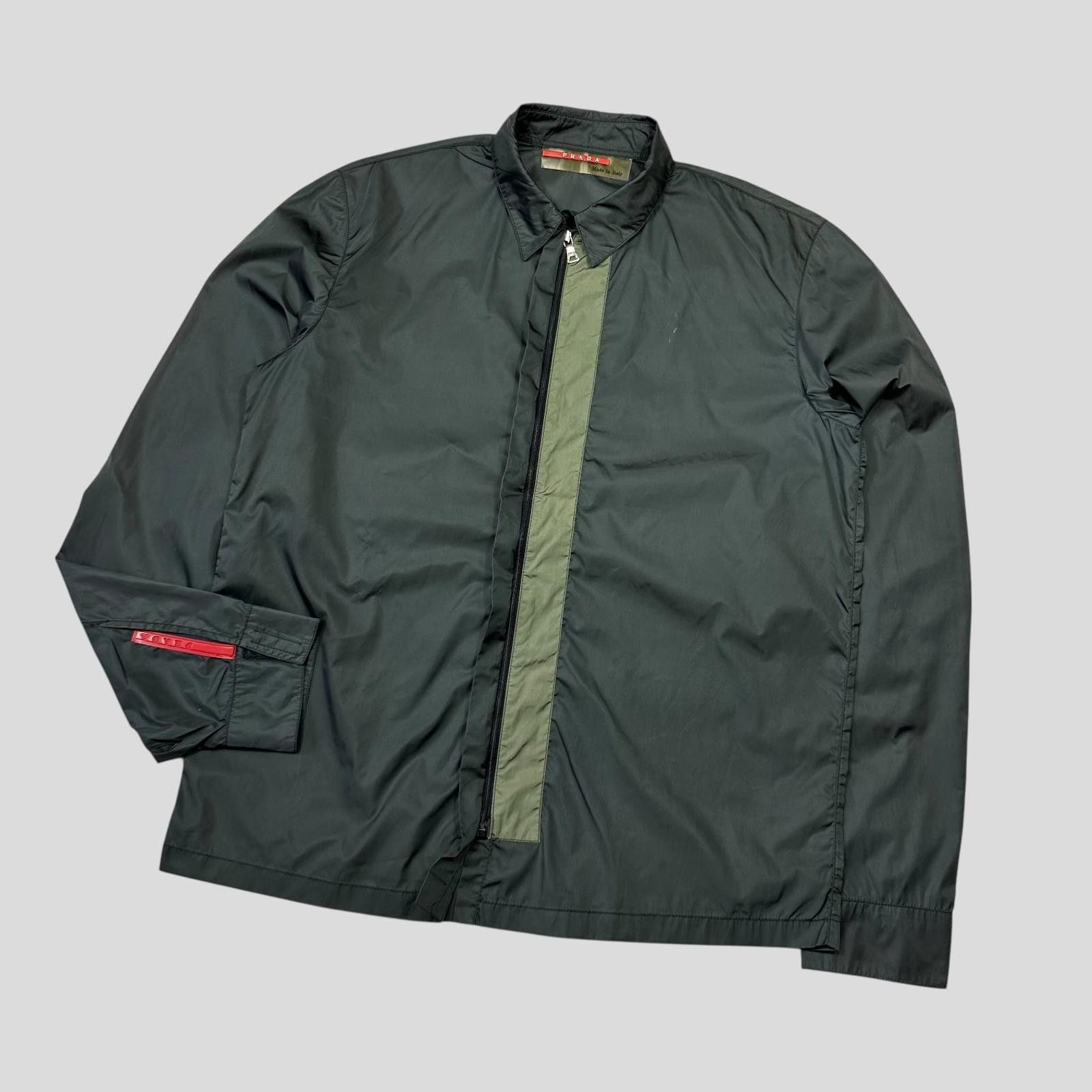 Prada Prada Sport 1999 Nylon Panelled Zip-up Shirt - S/M Size US S / EU 44-46 / 1 - 3 Thumbnail