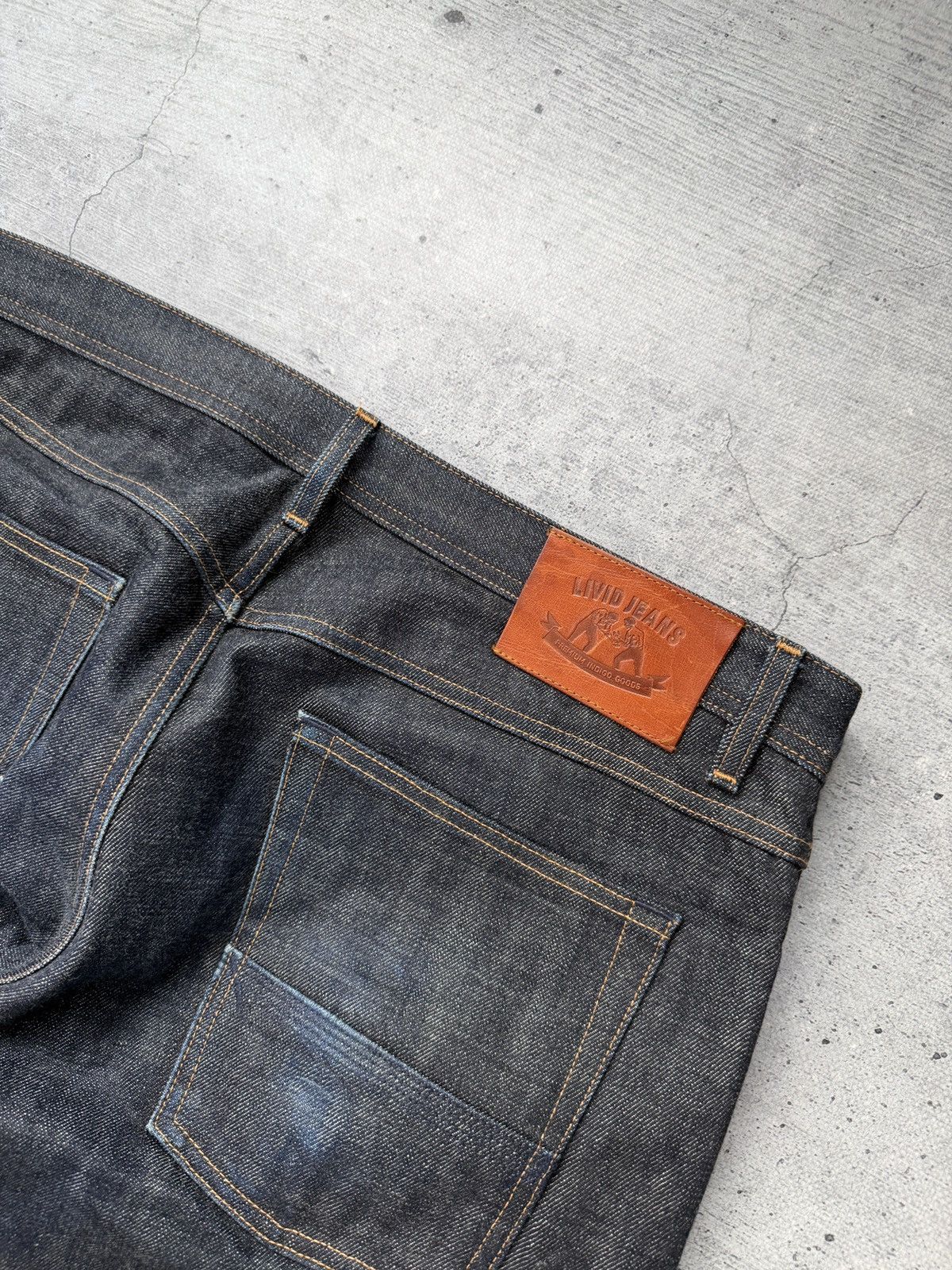 Japanese Brand selvedge denim y2k jeans Size US 36 / EU 52 - 3 Thumbnail