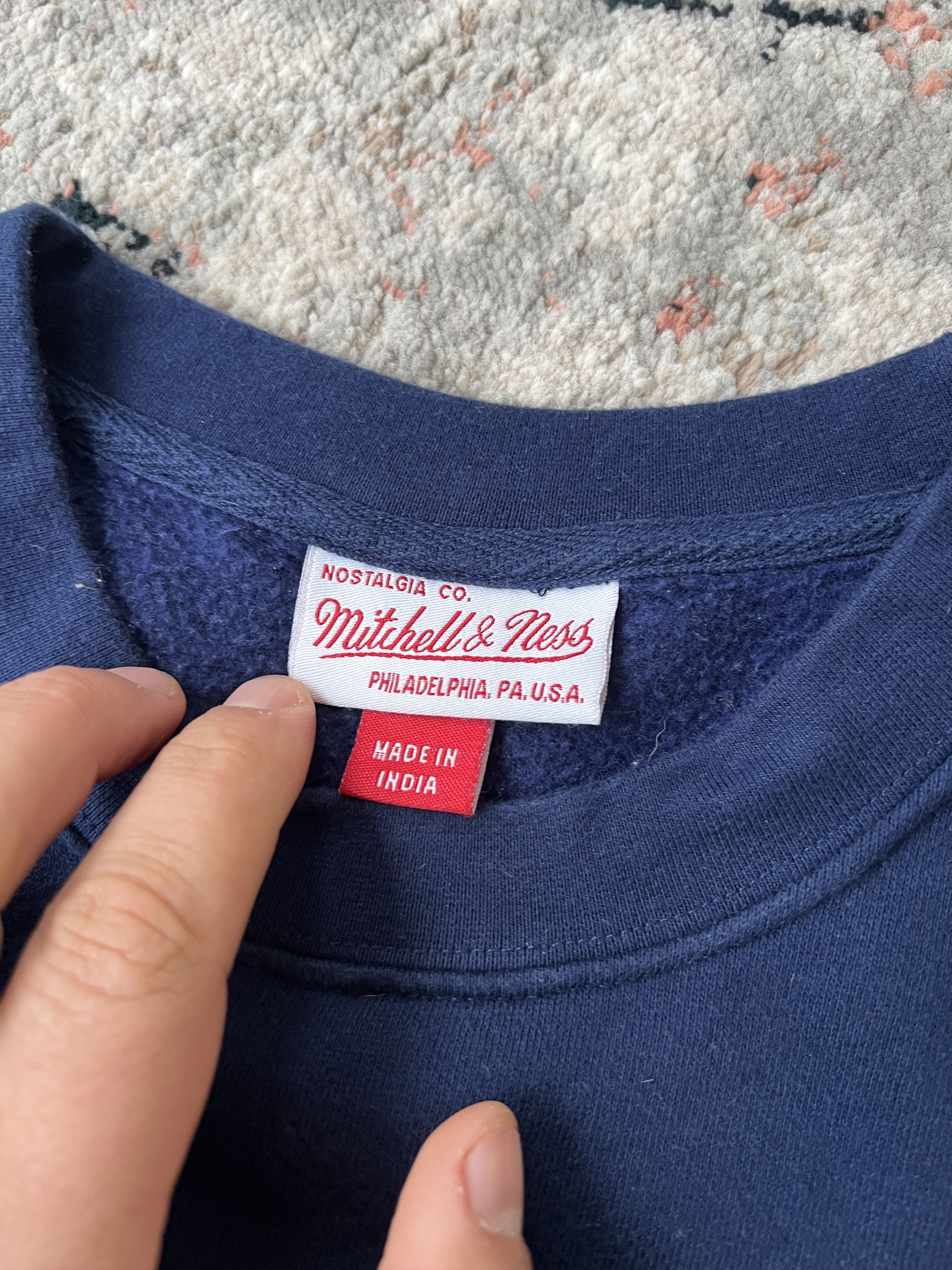 Mitchell & Ness Mitchell & Ness Michigan Sweatshirt Size US XL / EU 56 / 4 - 2 Thumbnail