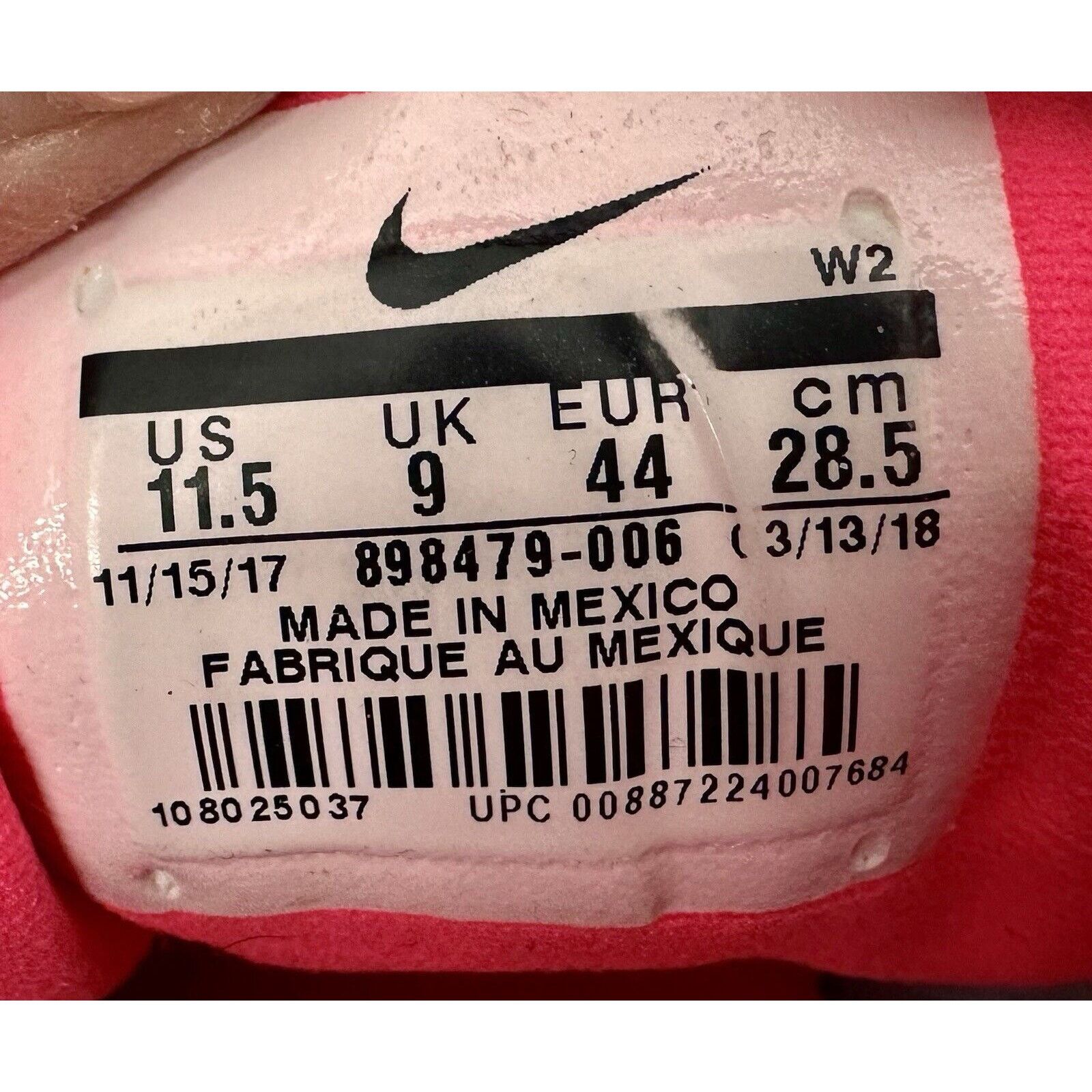 Nike Nike Flex Trainer TR 7 898479-006 Gray Pink Women Shoes 11.5 Size US 11.5 / IT 41.5 - 10 Thumbnail