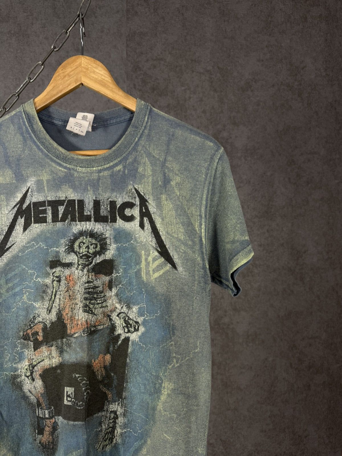 Metallica Metallica rock overprinted band tee Size US S / EU 44-46 / 1 - 3 Thumbnail