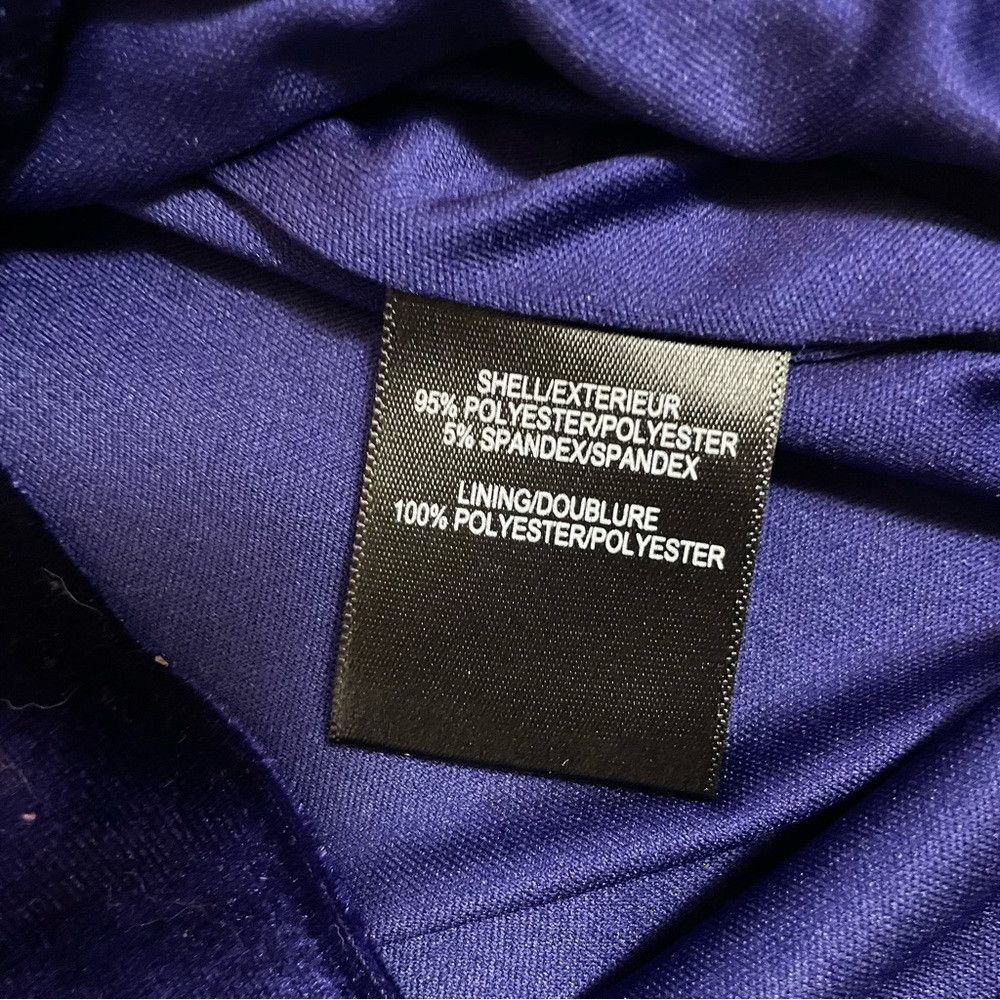 Other New One33 Social Puff-Shoulder Cutout Velvet Purple Mini Dr Size M / US 6-8 / IT 42-44 - 7 Thumbnail