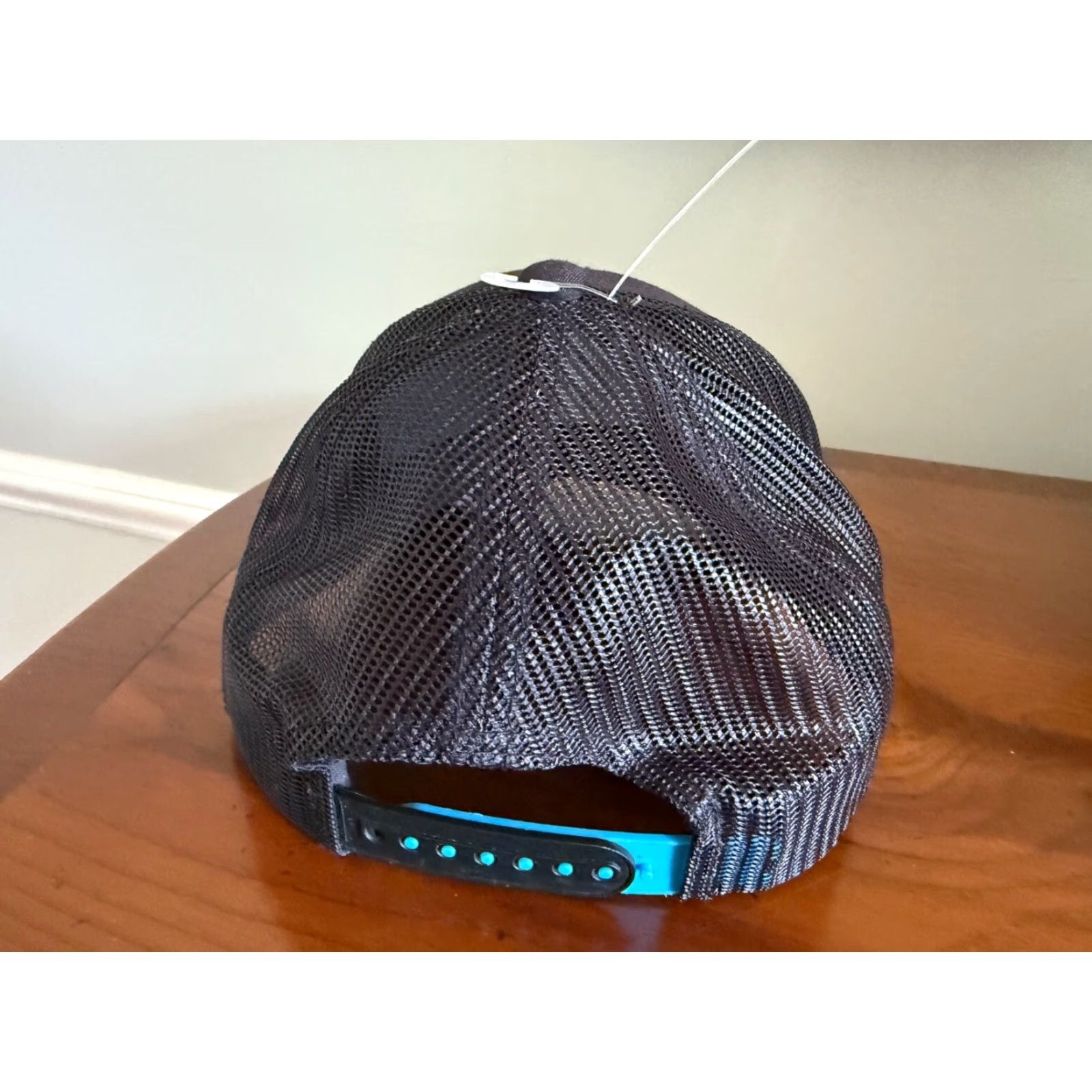 TravisMathew Travis Mathew Golf The Patch Adjustable Snap Back Cap Hat Black Men's One Size Adjustable Baseball Cap Size ONE SIZE - 3 Thumbnail