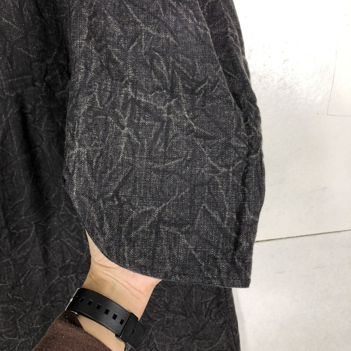 Designer 📌VINTAGE LONG JACKET EMBROIDERED DESIGN ISSEY MIYAKE Size US M / EU 48-50 / 2 - 17 Thumbnail