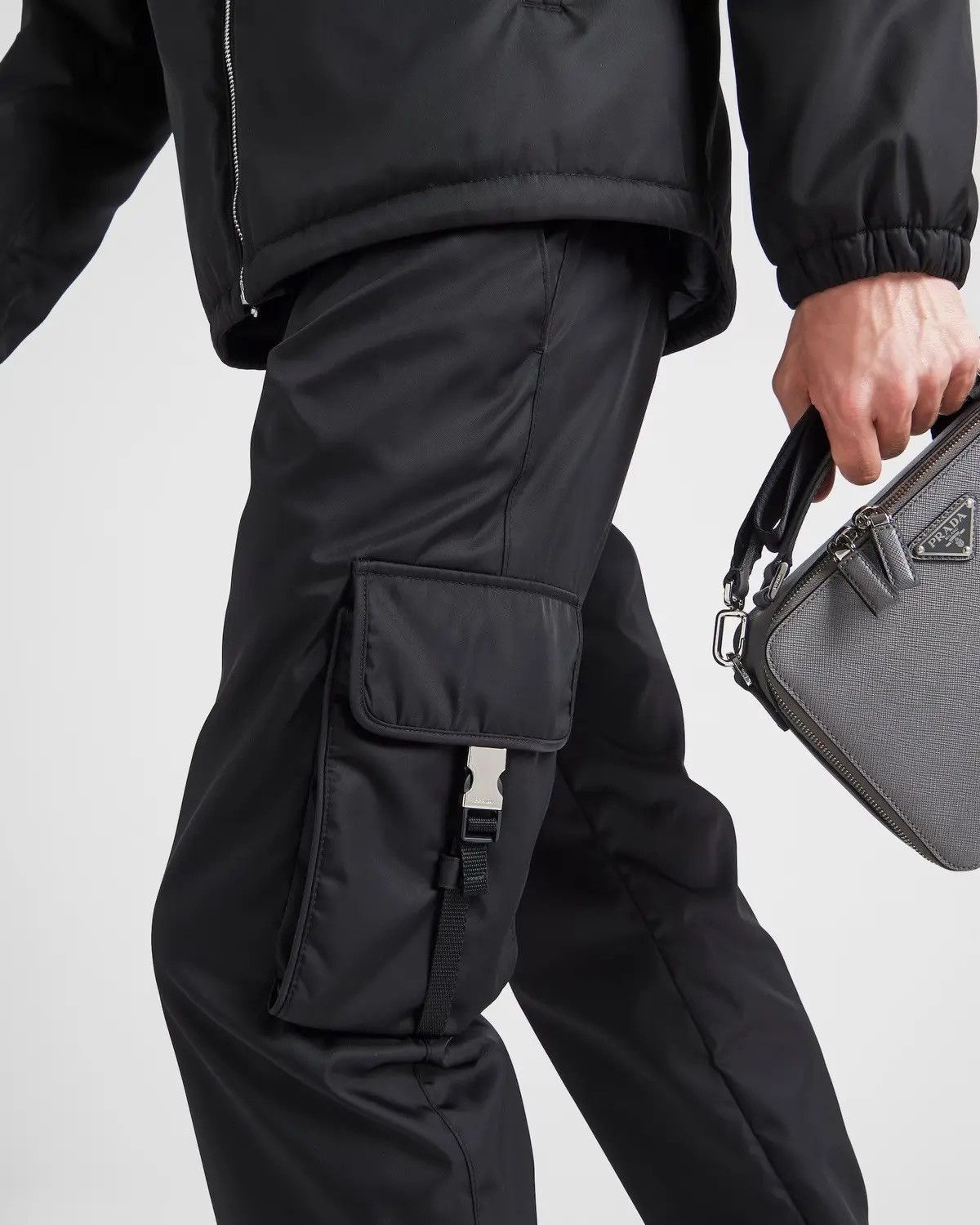 Prada Prada Re-Nylon Cargo Pants Size US 30 / EU 46 - 1 Thumbnail