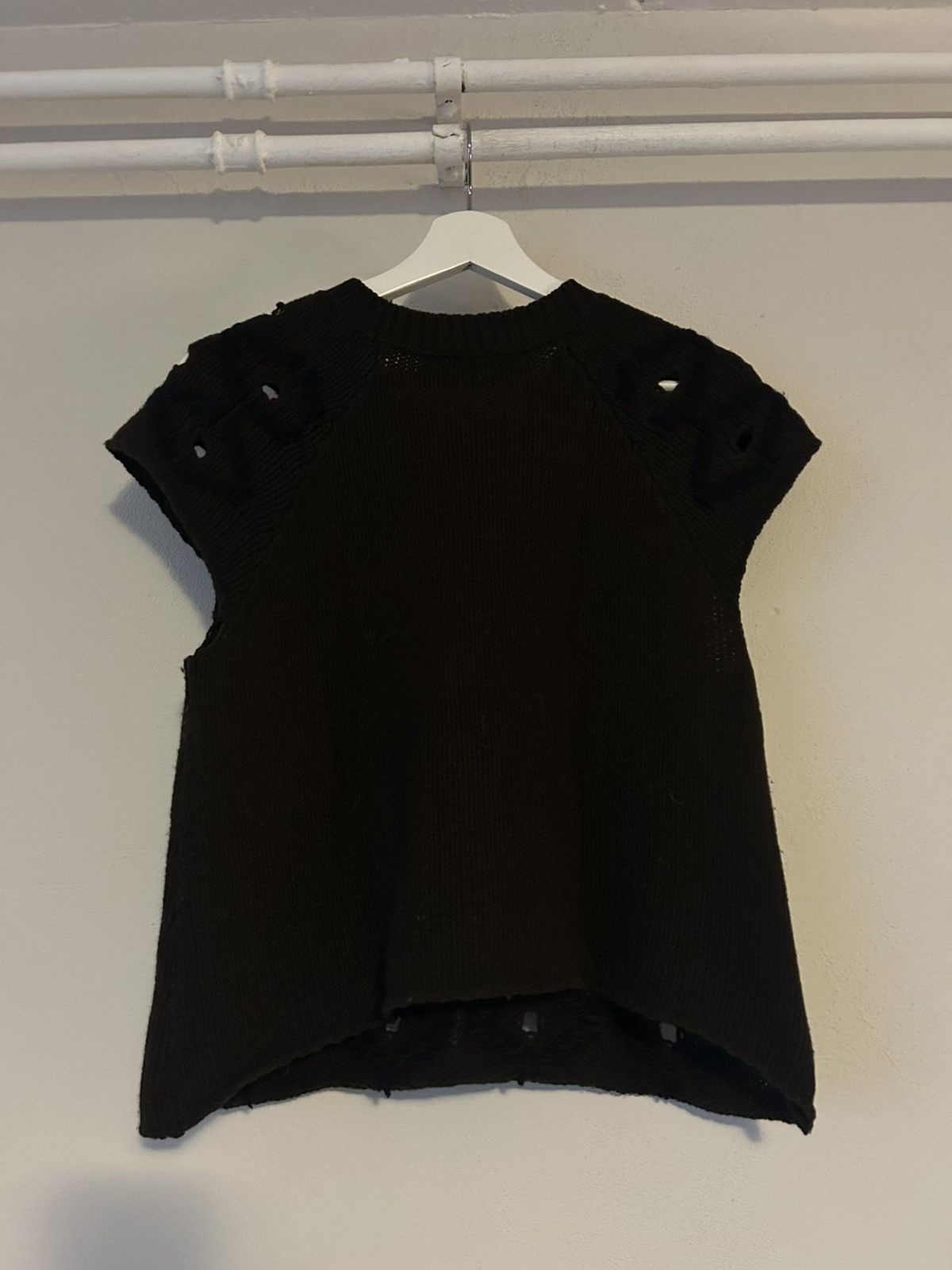 Marni FW2010 Brown Wool-Cashmere Knit Top – Size 44 Size M / US 6-8 / IT 42-44 - 8 Thumbnail