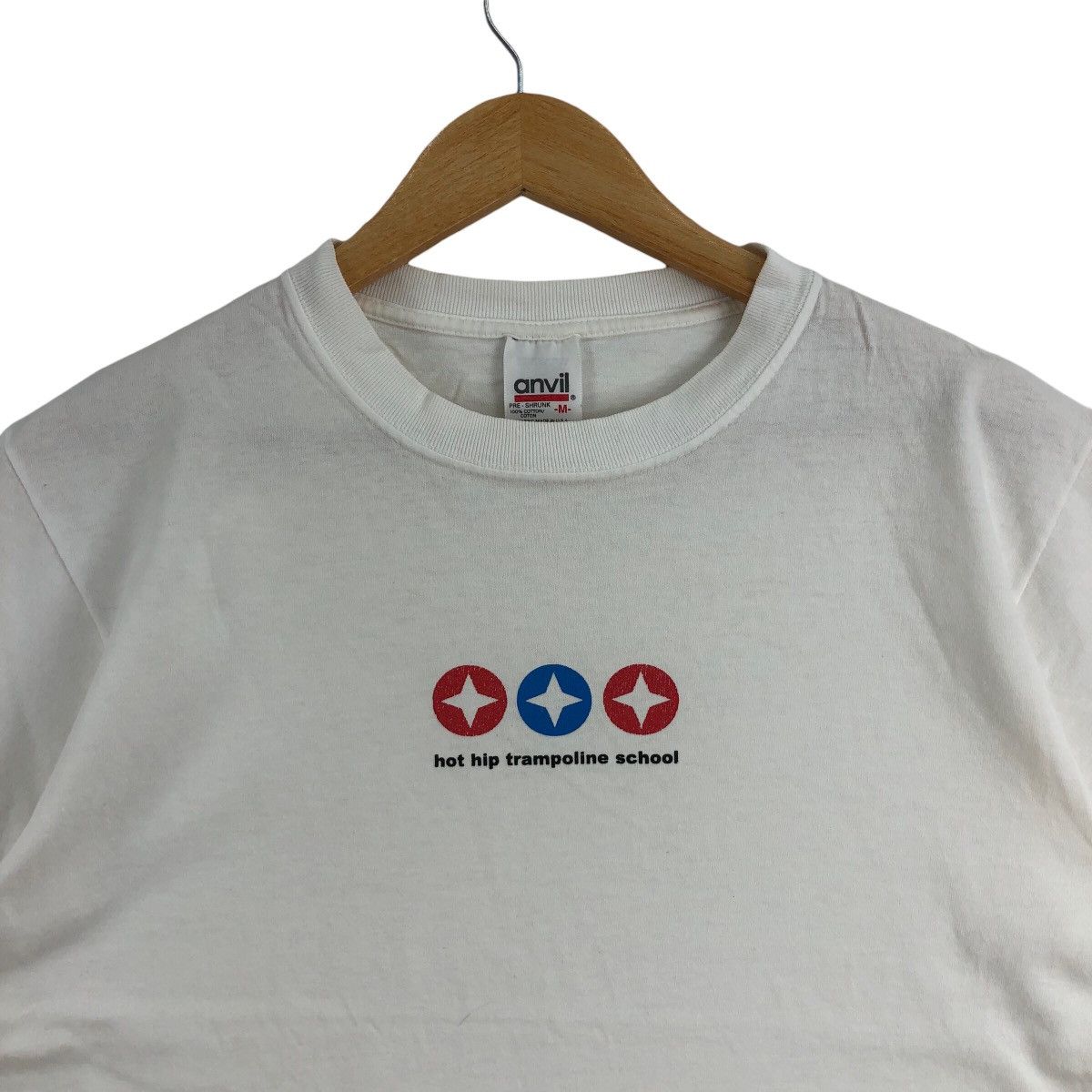 Band Tees × Vintage Vintage 90s Hot Hip Trampoline School T-Shirt Japan Musical Size US M / EU 48-50 / 2 - 2 Thumbnail