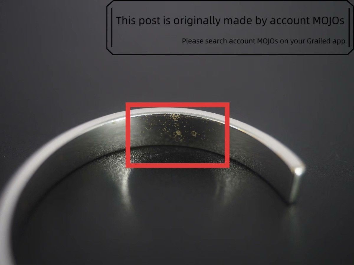 Dior Dior Metal Enamel Code Bangle Bracelet mojos102759 Size ONE SIZE - 6 Thumbnail