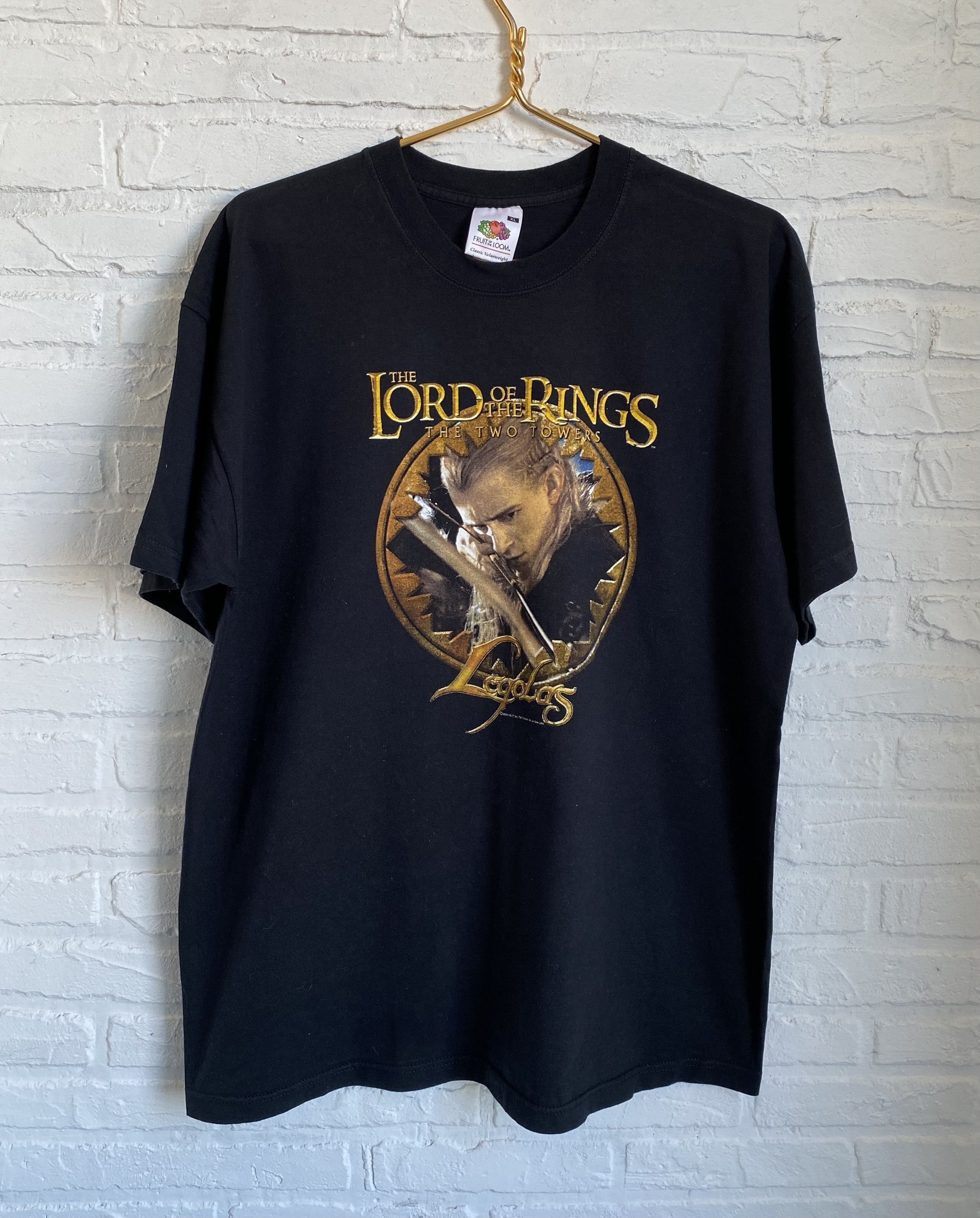 Vintage Vintage 2002 The Lord of the rings two towers t-shirt Size US XL / EU 56 / 4 - 1 Thumbnail