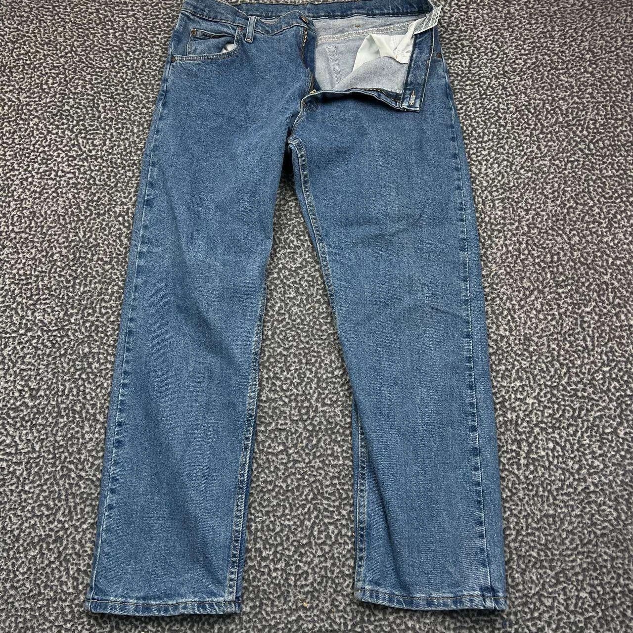 Wrangler Wrangler Jeans Men 36x30 Straight Fit Denim Pants Cotton Size US 36 / EU 52 - 1 Thumbnail