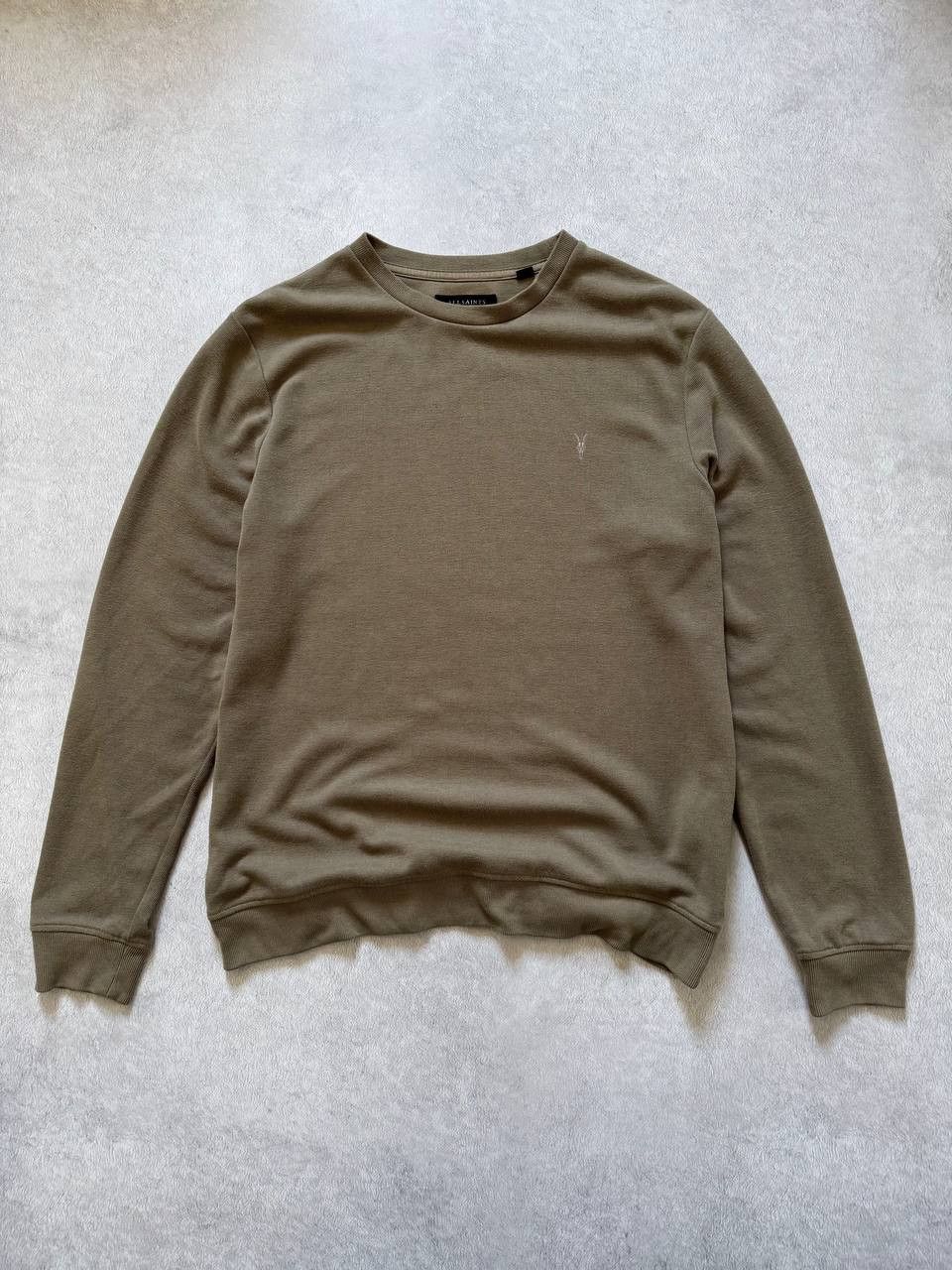 Allsaints AllSaints Sweatshirt Pullover Long Sleeve Khaki Size US L / EU 52-54 / 3 - 4 Thumbnail
