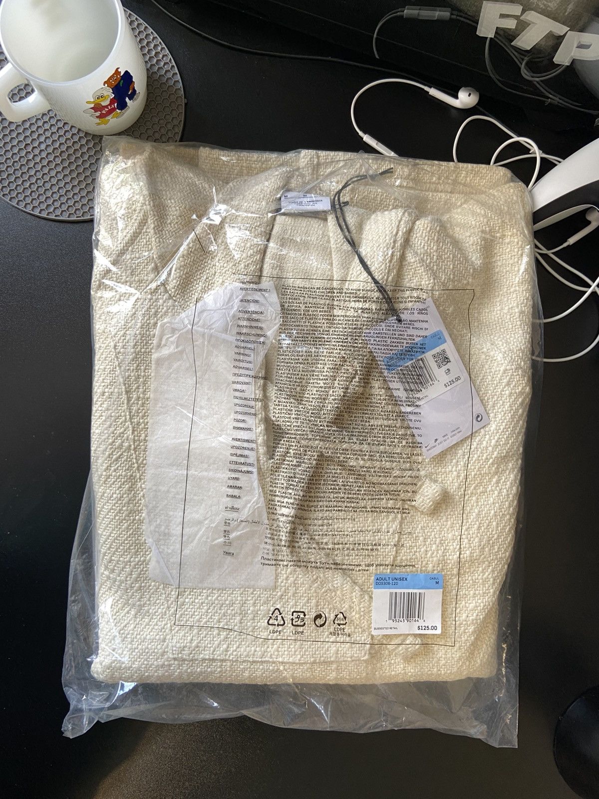 Nike × Stussy Nike x Stüssy NRG Pullover Hoodie M Size US M / EU 48-50 / 2 - 6 Thumbnail