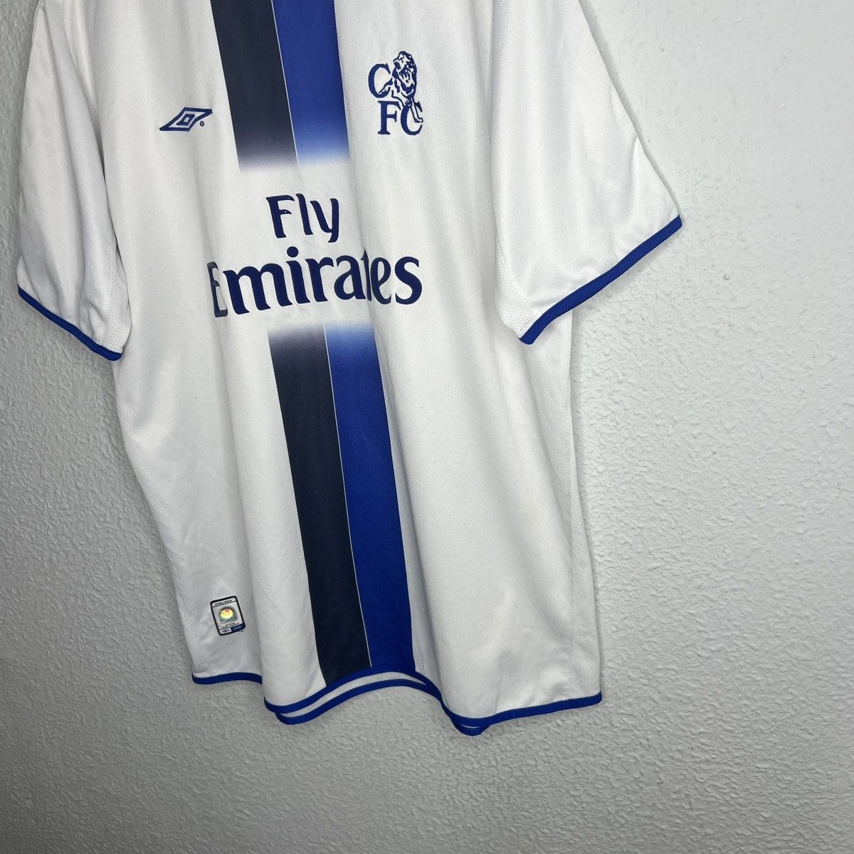 Umbro Rare ! Vintage FC Chelsea Umbro Football Shirt Jersey 00s Size US XL / EU 56 / 4 - 3 Thumbnail
