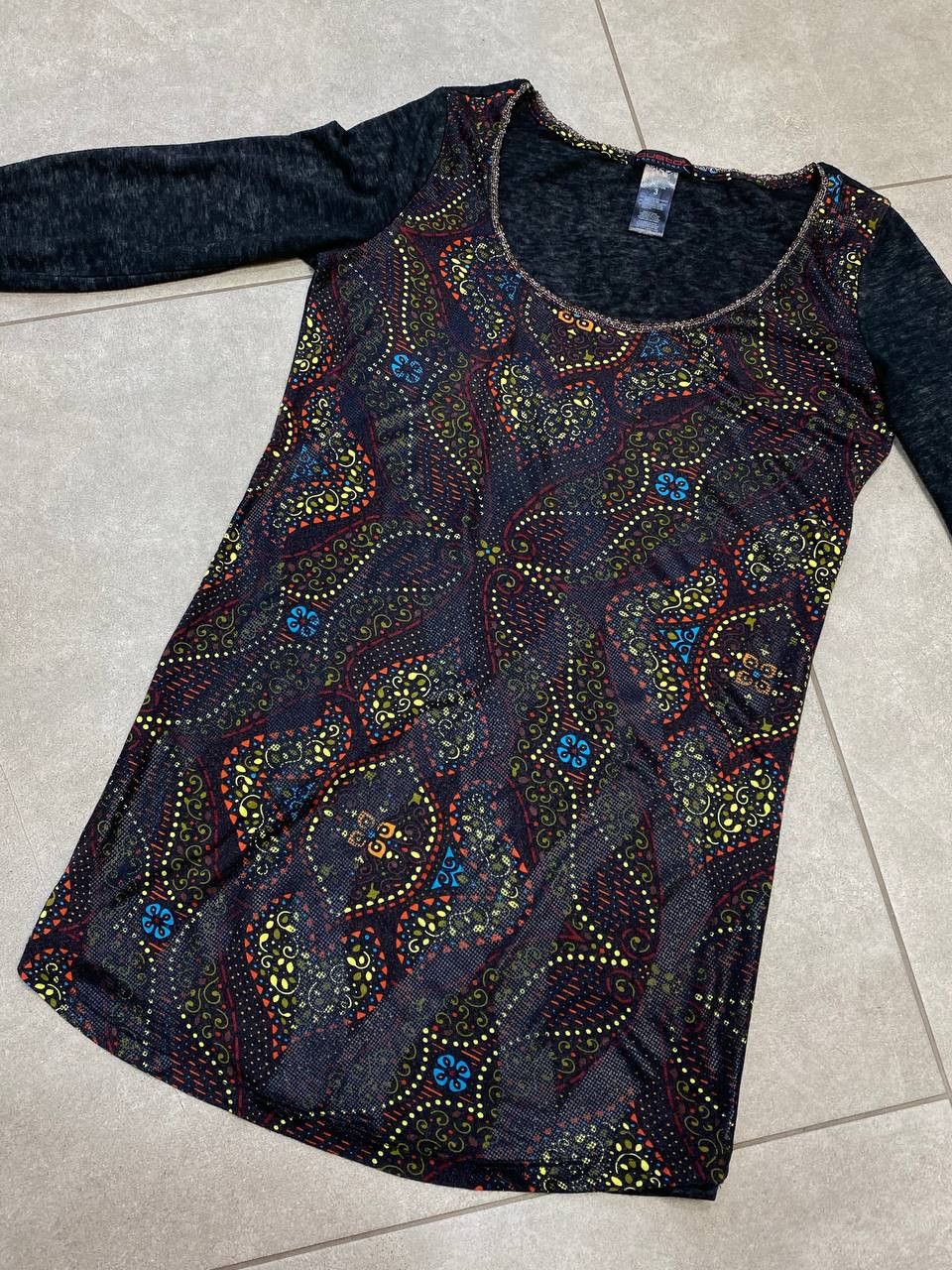 Custo Barcelona Vintage Custo Barcelona Y2K Print Viscose Printing Blouse Size L / US 10 / IT 46 - 5 Thumbnail