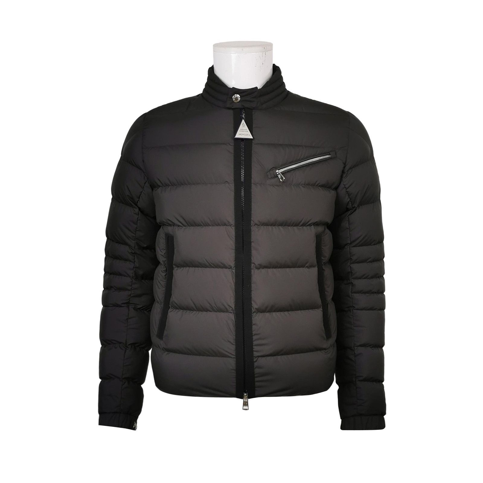 Louis Vuitton Prada Black Puffer Jacket Stand Collar M Size US M / EU 48-50 / 2 - 1 Thumbnail